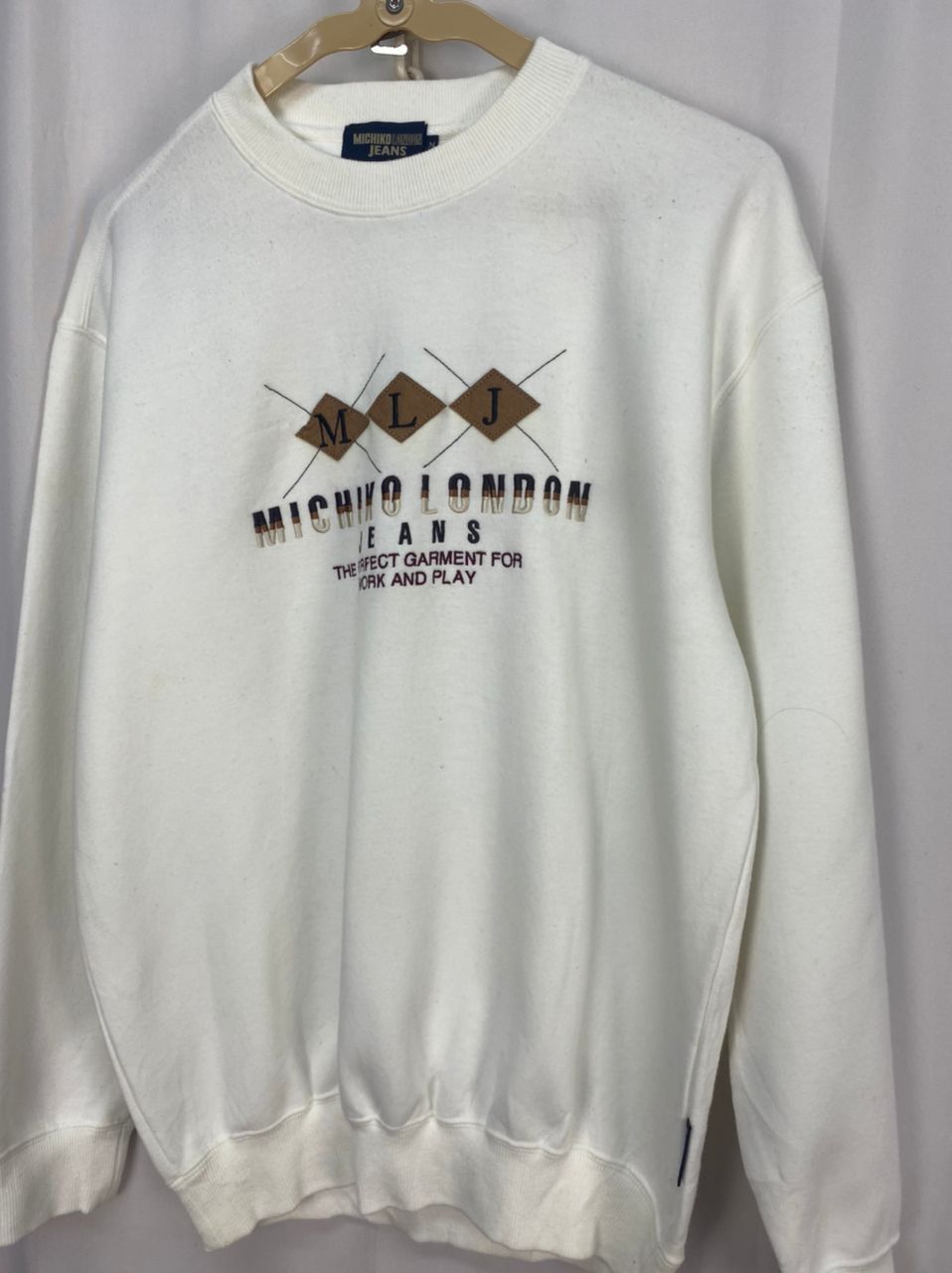 Michiko Koshino London Michiko London jeans spellout sweatshirt Size US M / EU 48-50 / 2 - 5 Thumbnail