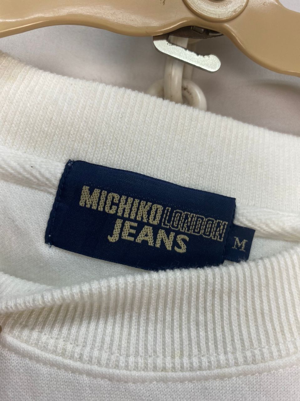 Michiko Koshino London Michiko London jeans spellout sweatshirt Size US M / EU 48-50 / 2 - 3 Thumbnail