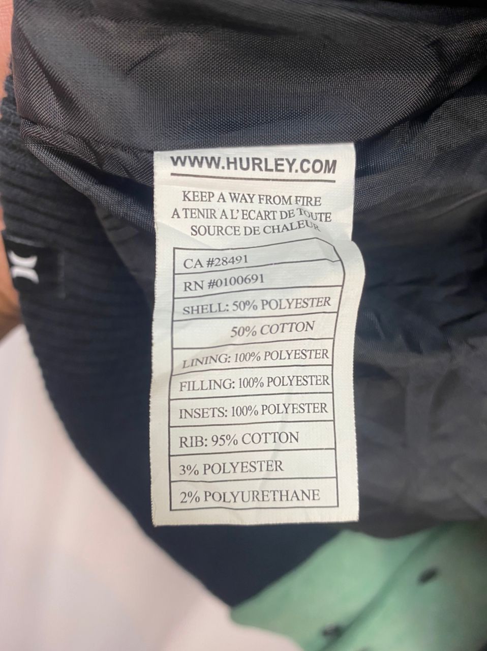 Hurley Hurley spellout varsity with hoodie jacket Size US M / EU 48-50 / 2 - 4 Thumbnail