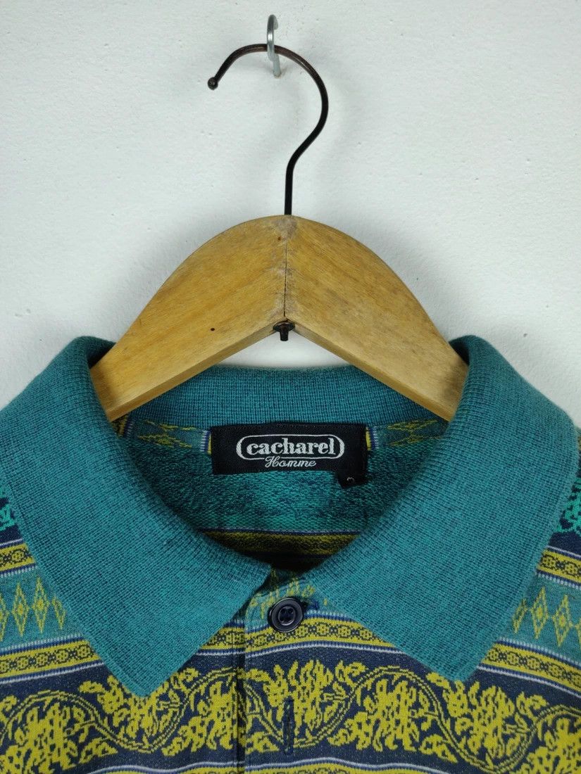 Cacharel Vintage Cacharel Homme Japan Button Ups Short Sleeve Size US M / EU 48-50 / 2 - 4 Thumbnail