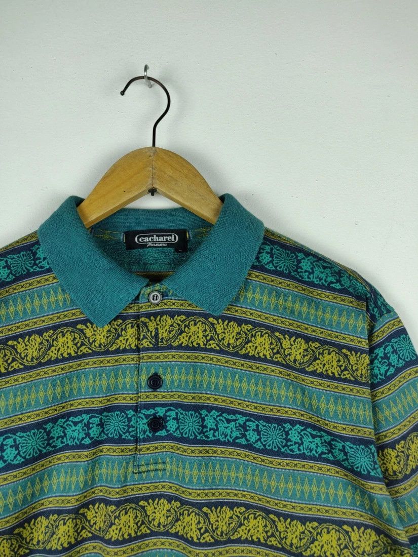 Cacharel Vintage Cacharel Homme Japan Button Ups Short Sleeve Size US M / EU 48-50 / 2 - 3 Thumbnail
