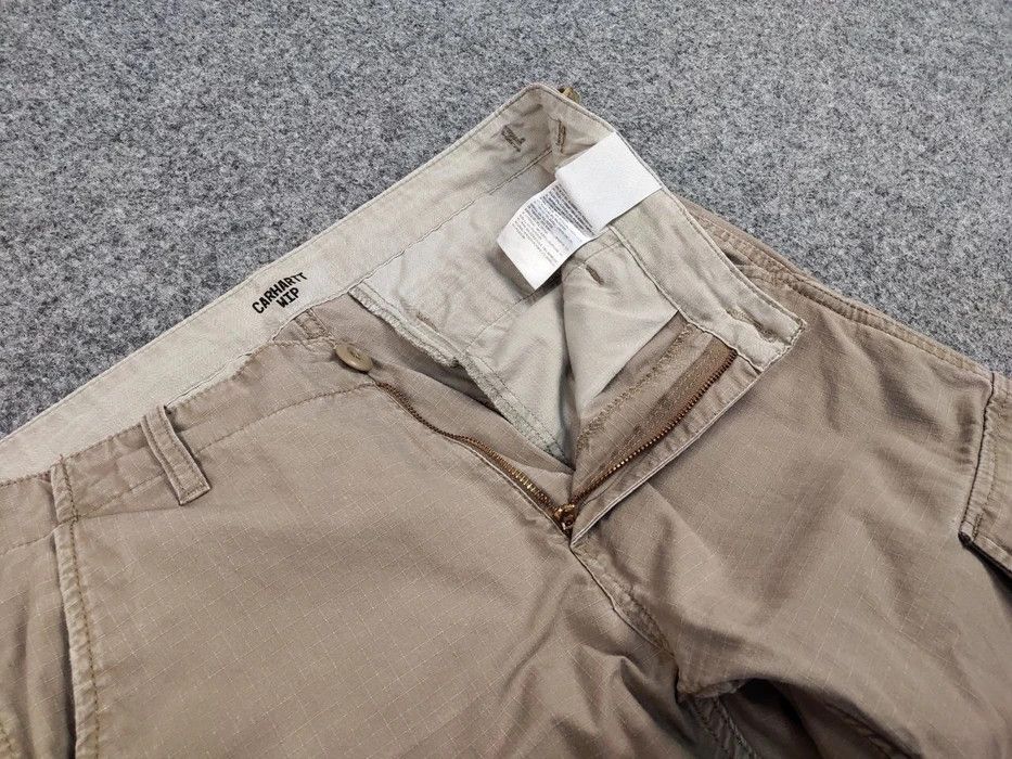 Carhartt Vintage 90's Carhartt WIP Aviation Beige Cargo Pants Travis Size US 30 / EU 46 - 8 Thumbnail