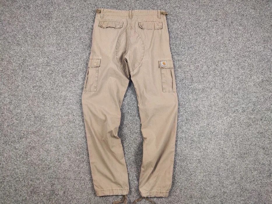 Carhartt Vintage 90's Carhartt WIP Aviation Beige Cargo Pants Travis Size US 30 / EU 46 - 6 Thumbnail