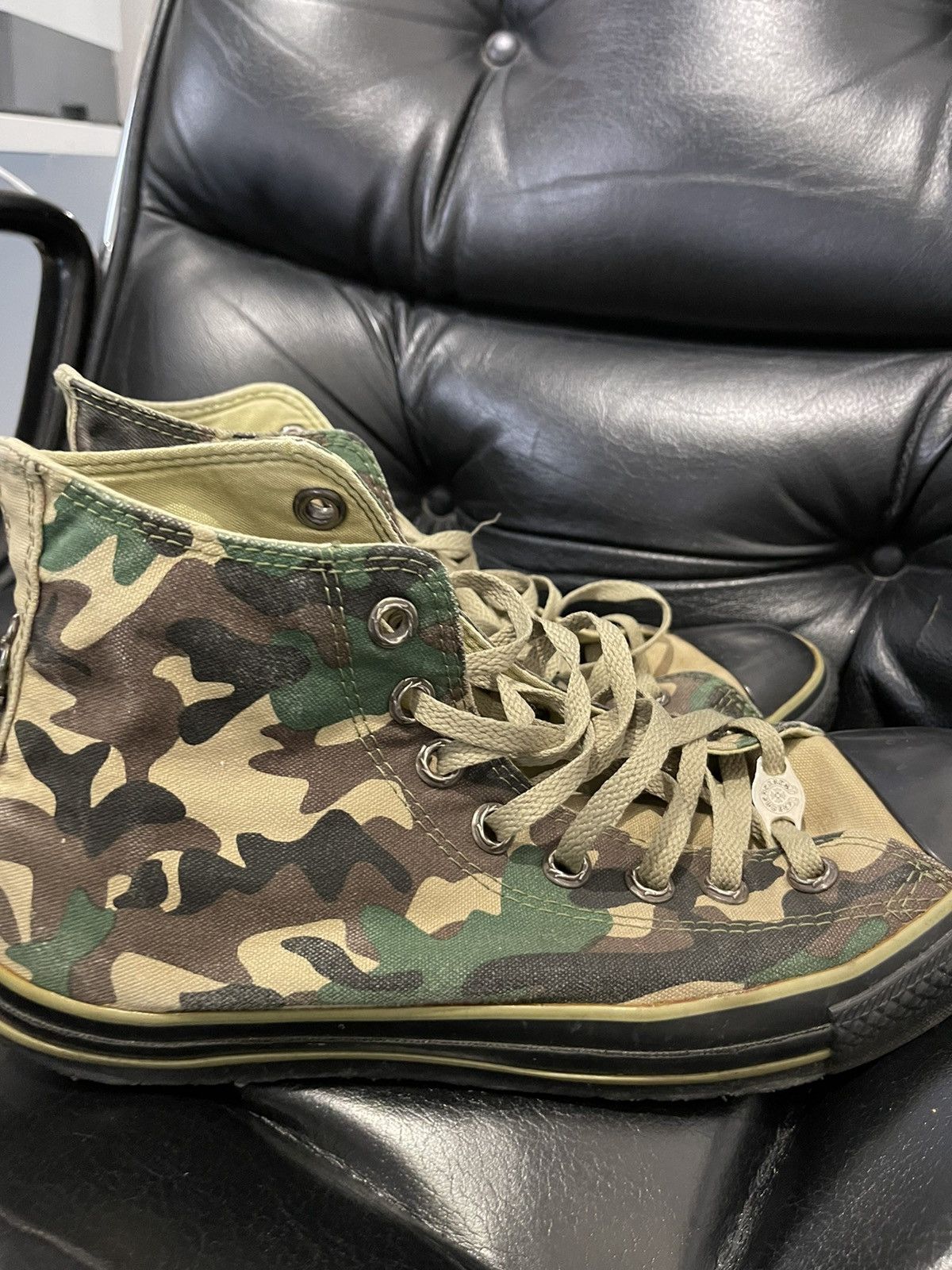 Chrome Hearts × Converse CHROME HEARTS x Converse Canvas Custom Sneakers 10-10.5 Size US 10.5 / EU 43-44 - 13 Thumbnail