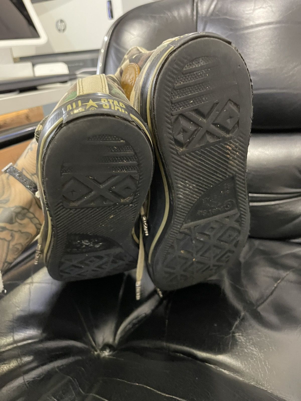 Chrome Hearts × Converse CHROME HEARTS x Converse Canvas Custom Sneakers 10-10.5 Size US 10.5 / EU 43-44 - 9 Thumbnail