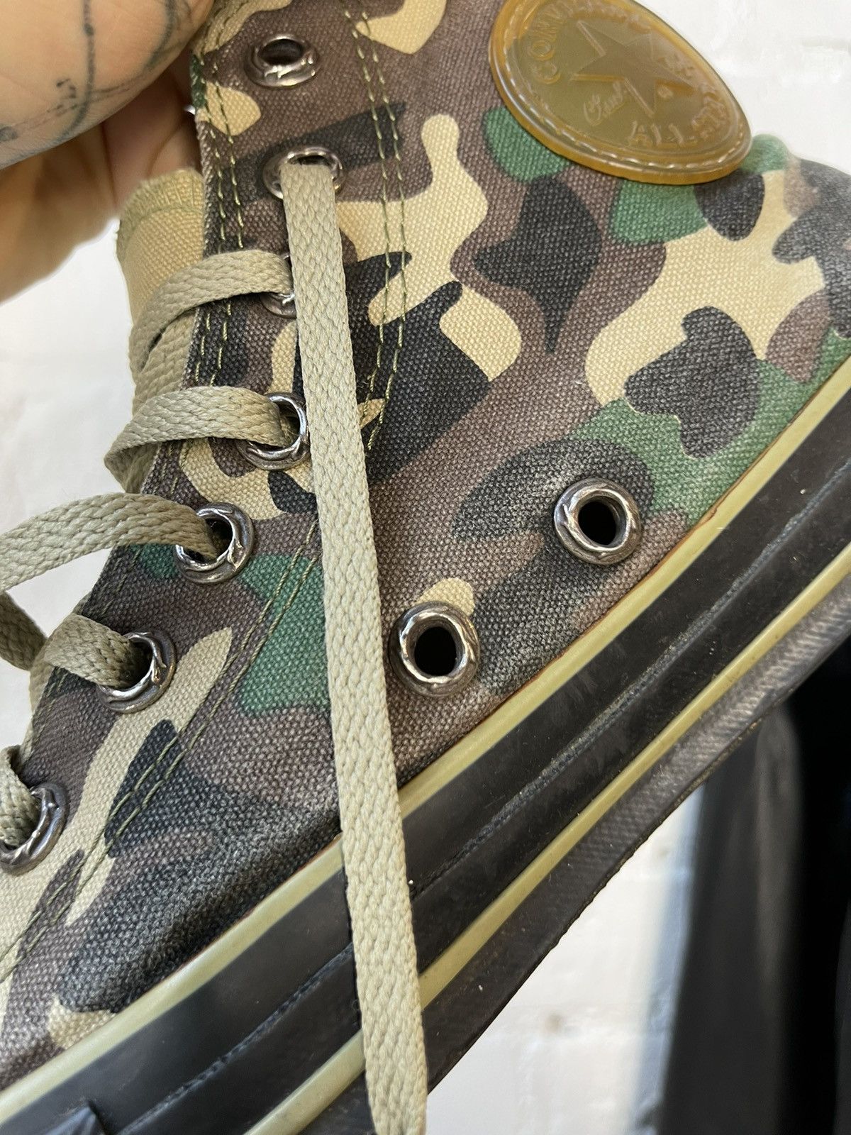 Chrome Hearts × Converse CHROME HEARTS x Converse Canvas Custom Sneakers 10-10.5 Size US 10.5 / EU 43-44 - 22 Thumbnail
