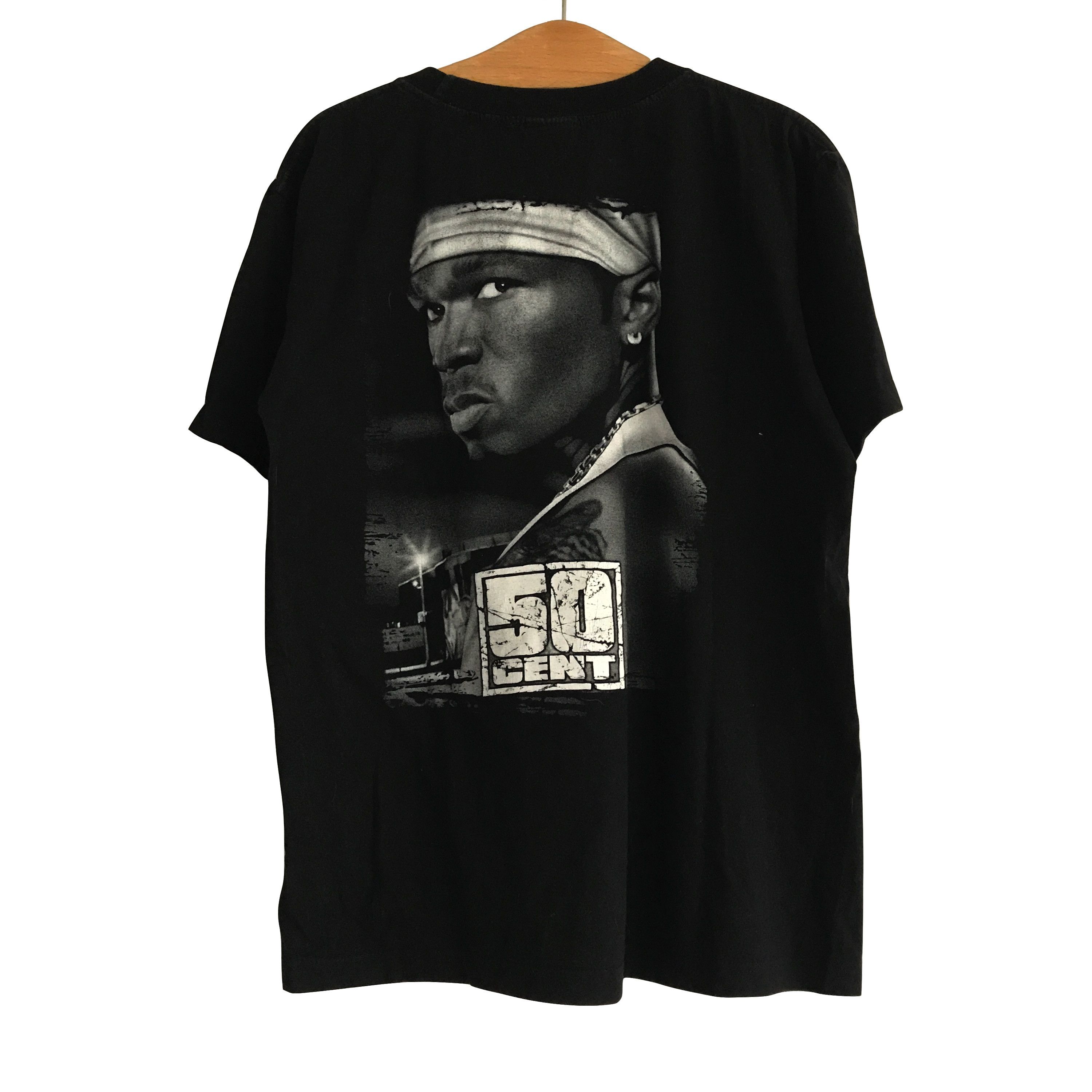 Vintage 50 Cent Rap tee bootleg T-shirt - Short Sleeve T Shirts