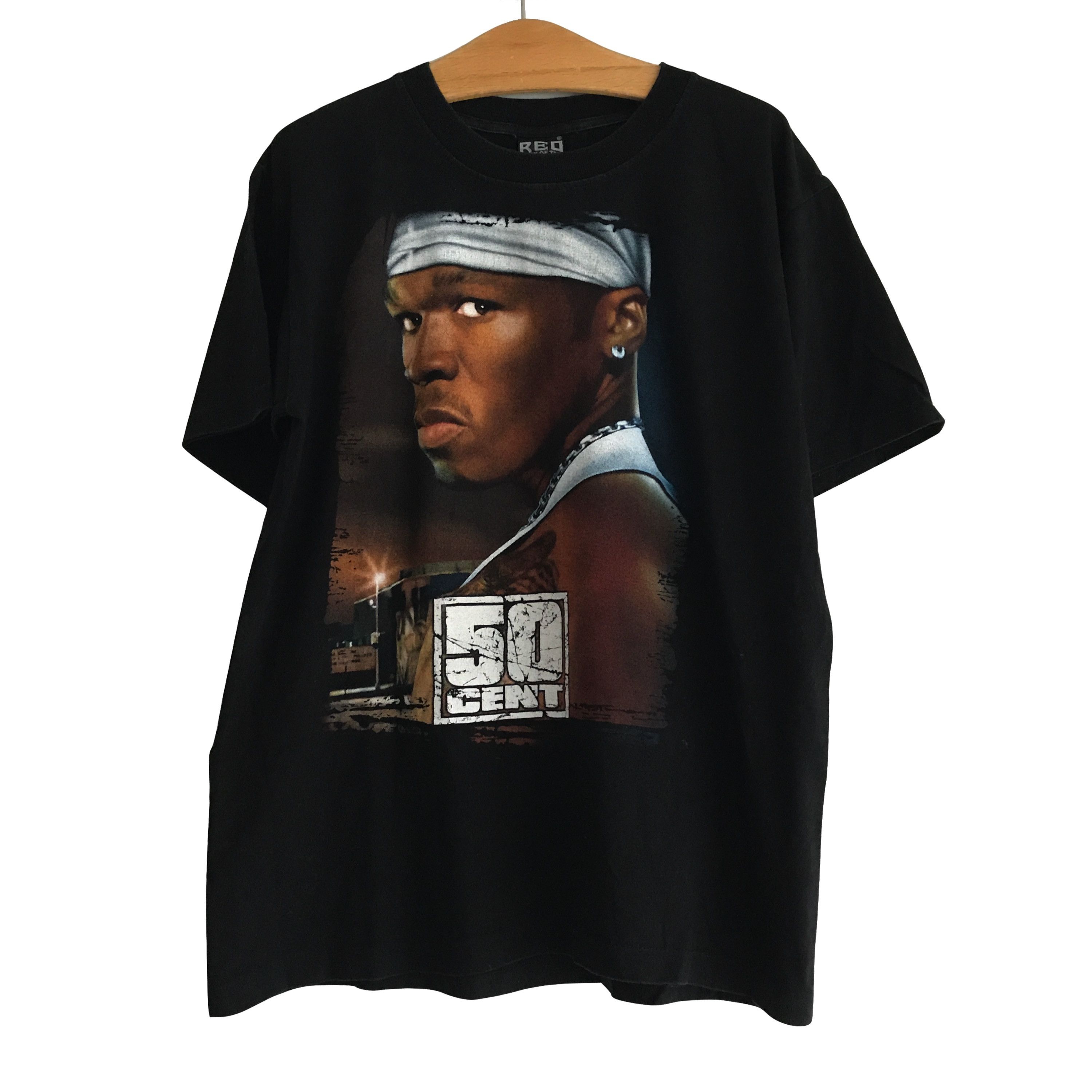 Vintage Vintage 50 Cent Rap tee bootleg T-shirt | Grailed