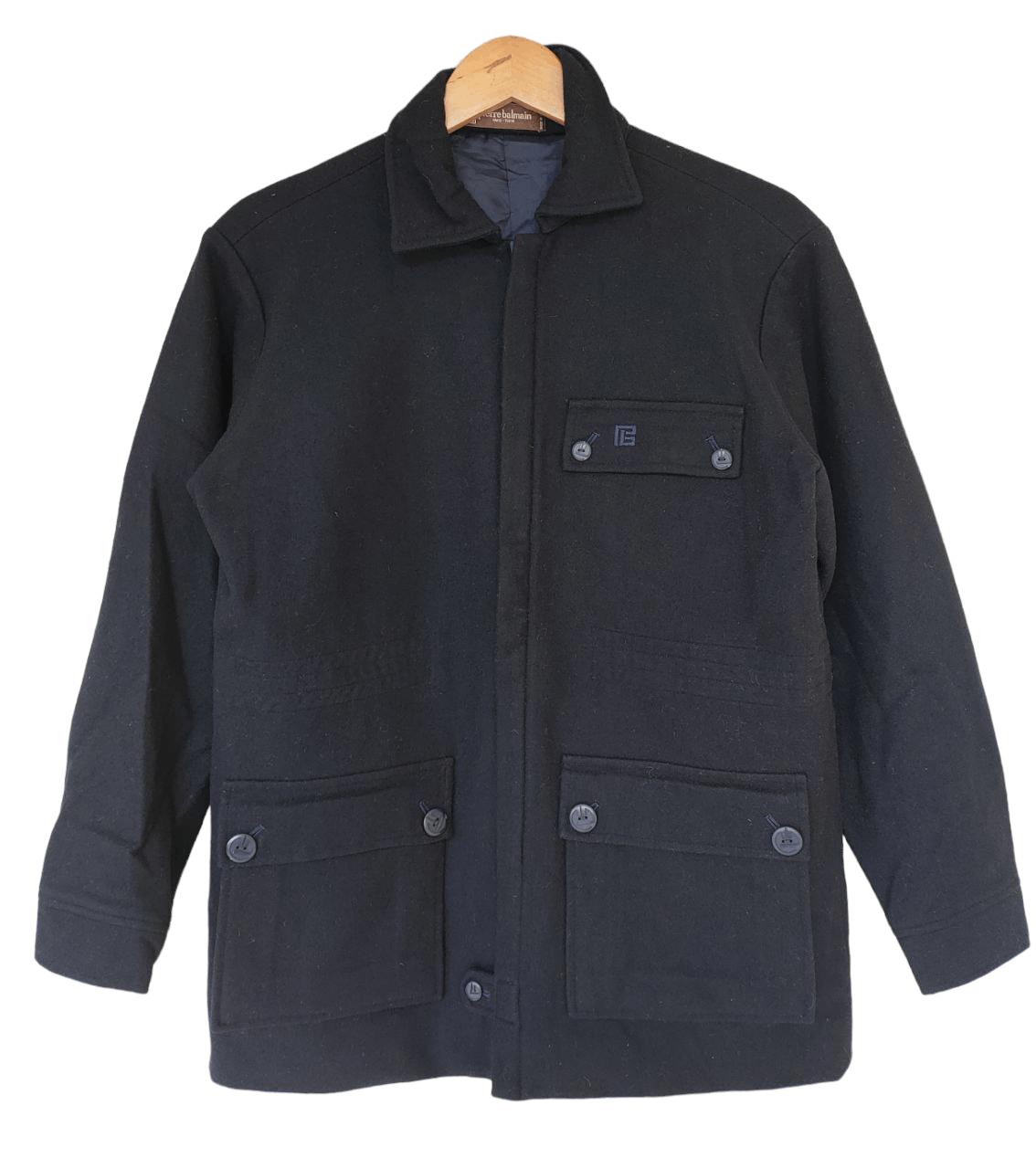 Pierre Balmain Pierre Balmain Wool Jacket Size US M / EU 48-50 / 2 - 1 Thumbnail