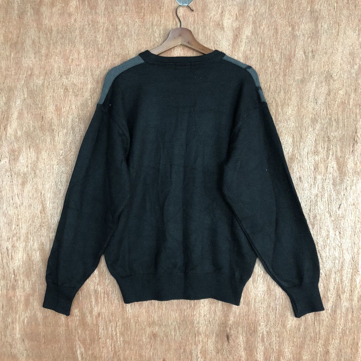 Homespun Knitwear × Japanese Brand Anack Black Shag Shaggy Knitwear #6048 Size US M / EU 48-50 / 2 - 10 Thumbnail