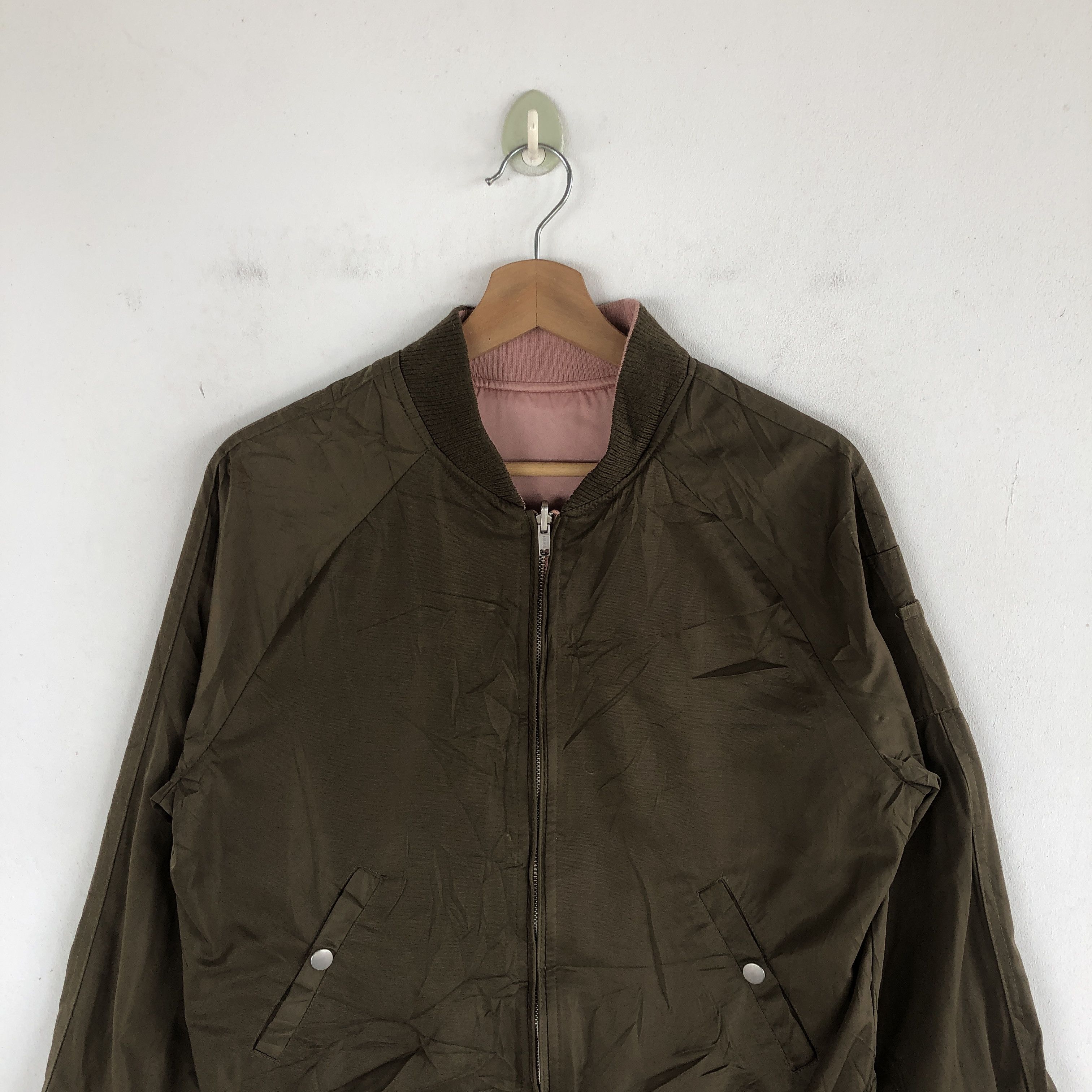 Japanese Brand RARE Vintage Sakura Baseball Reversible Sukajan SILK Jackets Size US XS / EU 42 / 0 - 8 Thumbnail