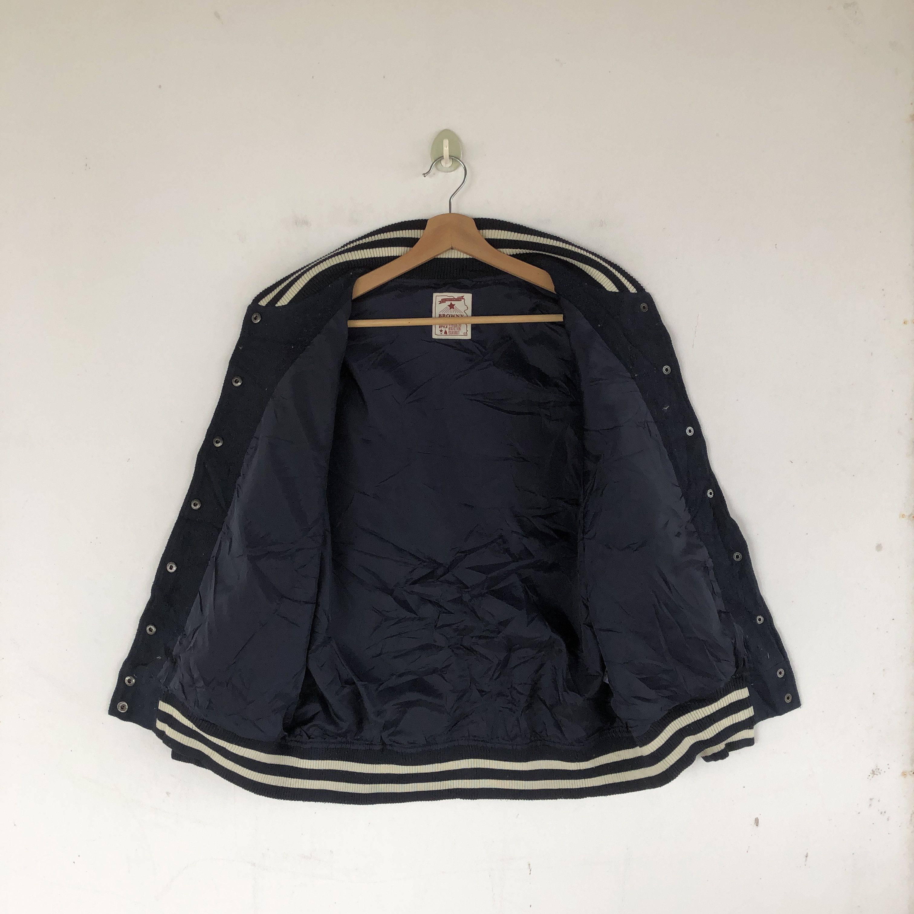Japanese Brand × Vintage Vintage Japanese Varsity Jackets Japanese Wool Jacket Size US M / EU 48-50 / 2 - 8 Thumbnail