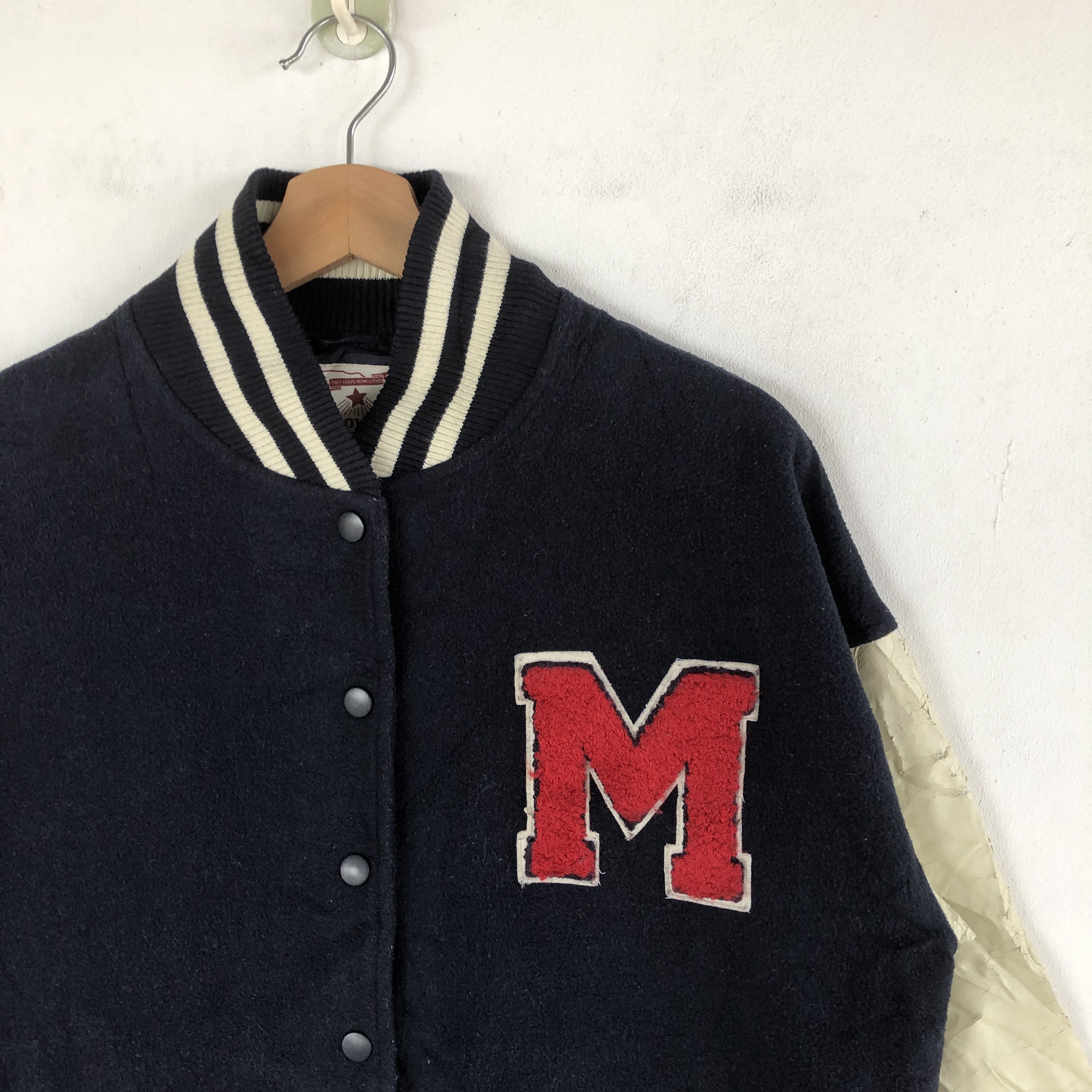 Japanese Brand × Vintage Vintage Japanese Varsity Jackets Japanese Wool Jacket Size US M / EU 48-50 / 2 - 5 Thumbnail