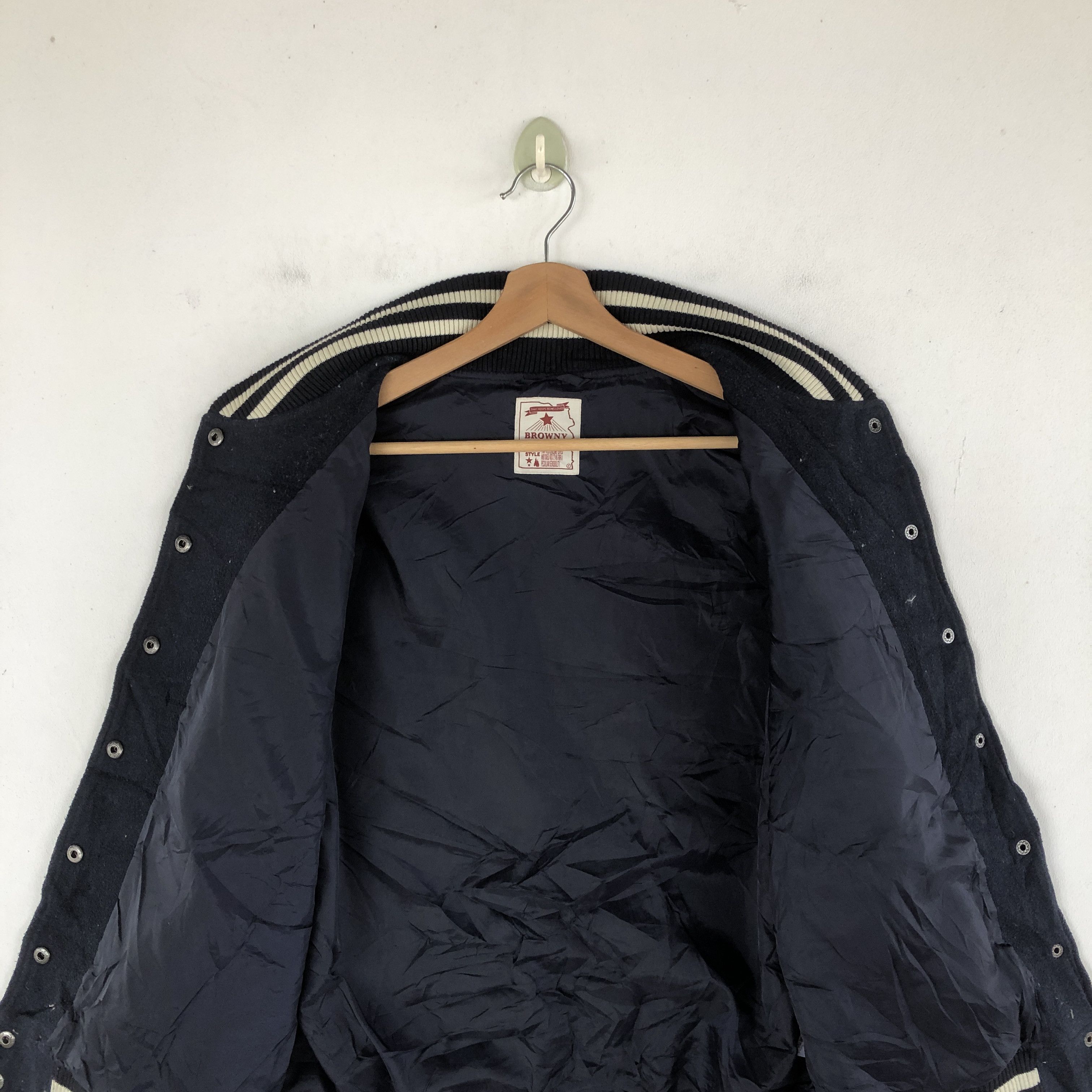 Japanese Brand × Vintage Vintage Japanese Varsity Jackets Japanese Wool Jacket Size US M / EU 48-50 / 2 - 9 Thumbnail