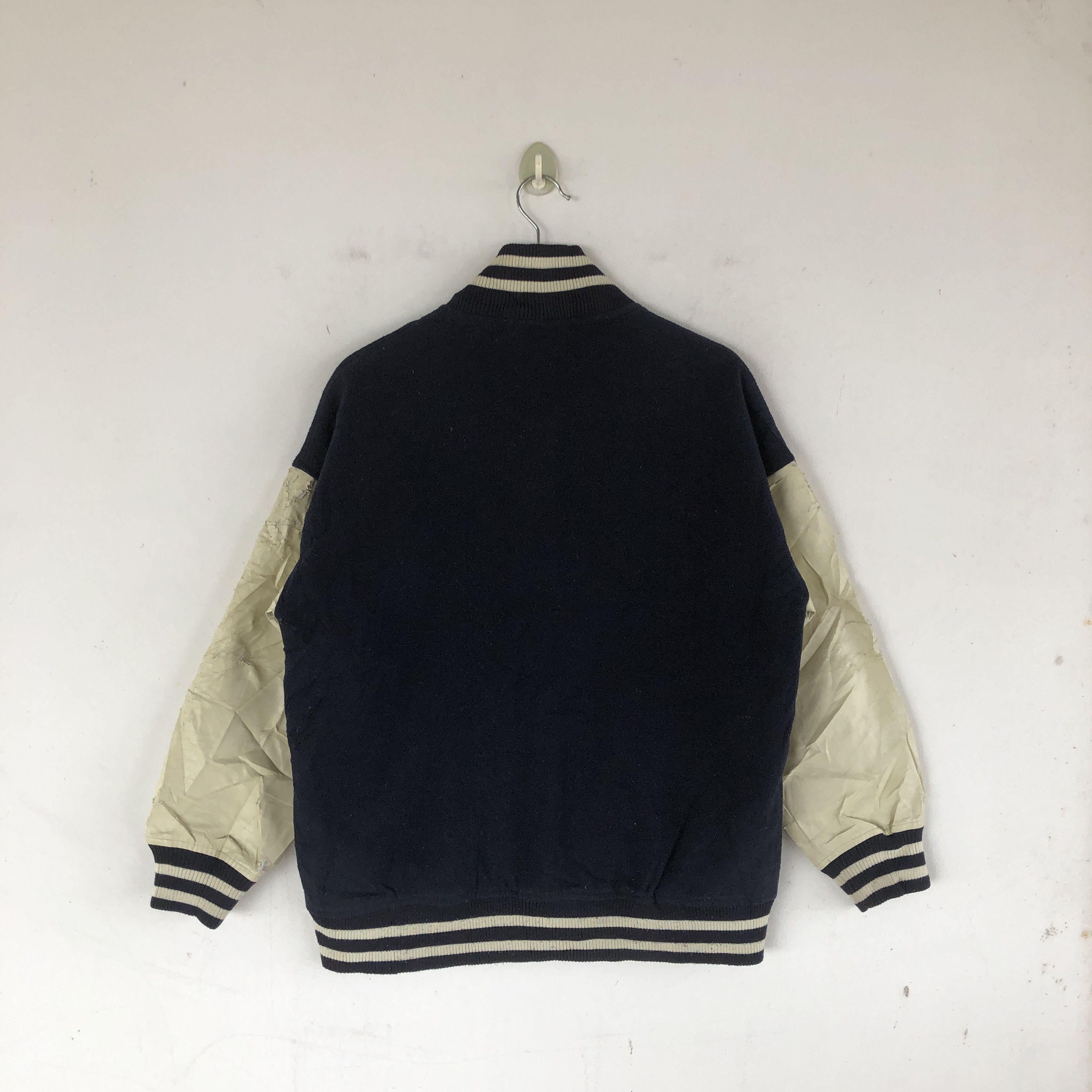 Japanese Brand × Vintage Vintage Japanese Varsity Jackets Japanese Wool Jacket Size US M / EU 48-50 / 2 - 2 Thumbnail