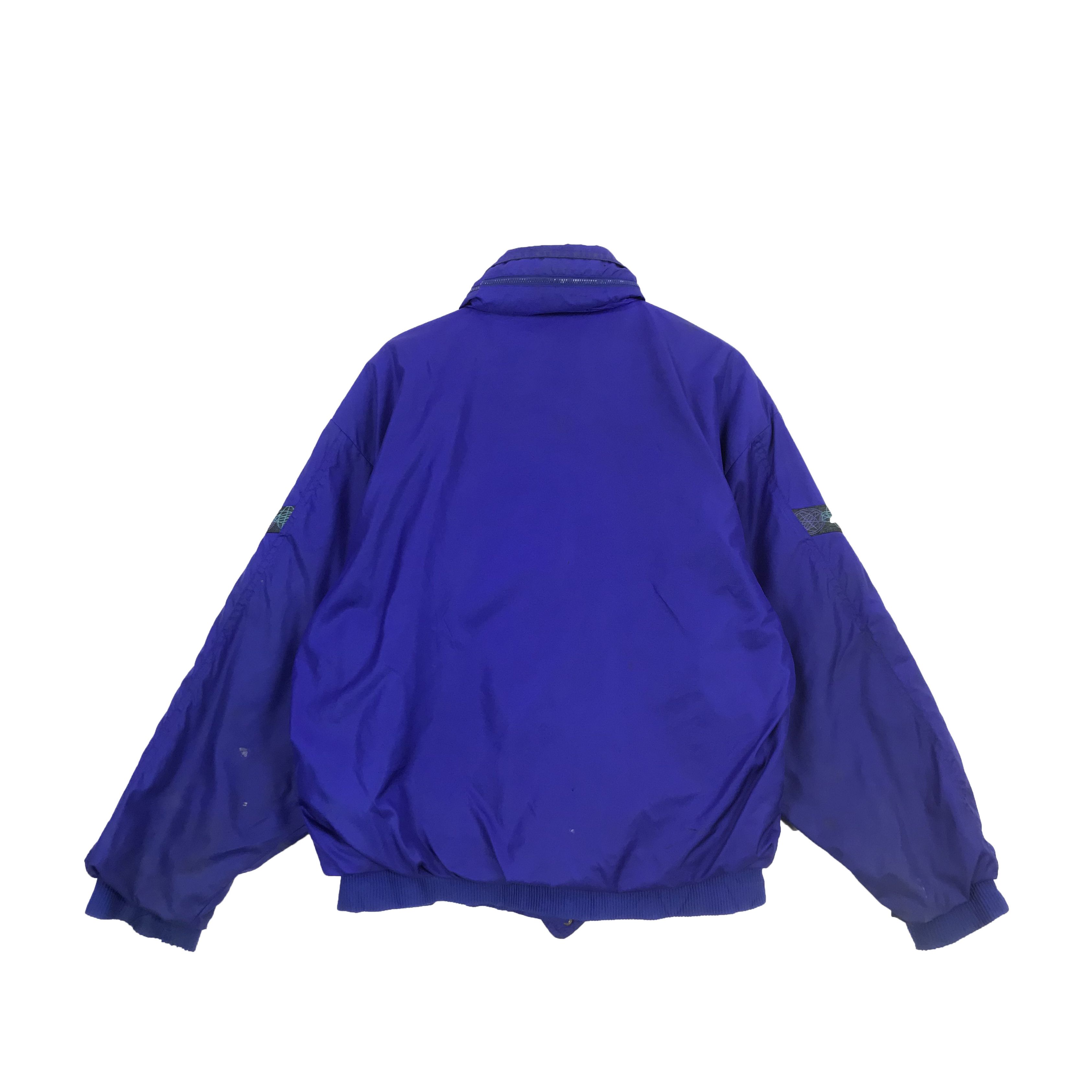 Asics × Vintage Vintage Asics Hoodie Jacket Windbreaker Bomber Jacket Size US XL / EU 56 / 4 - 2 Thumbnail