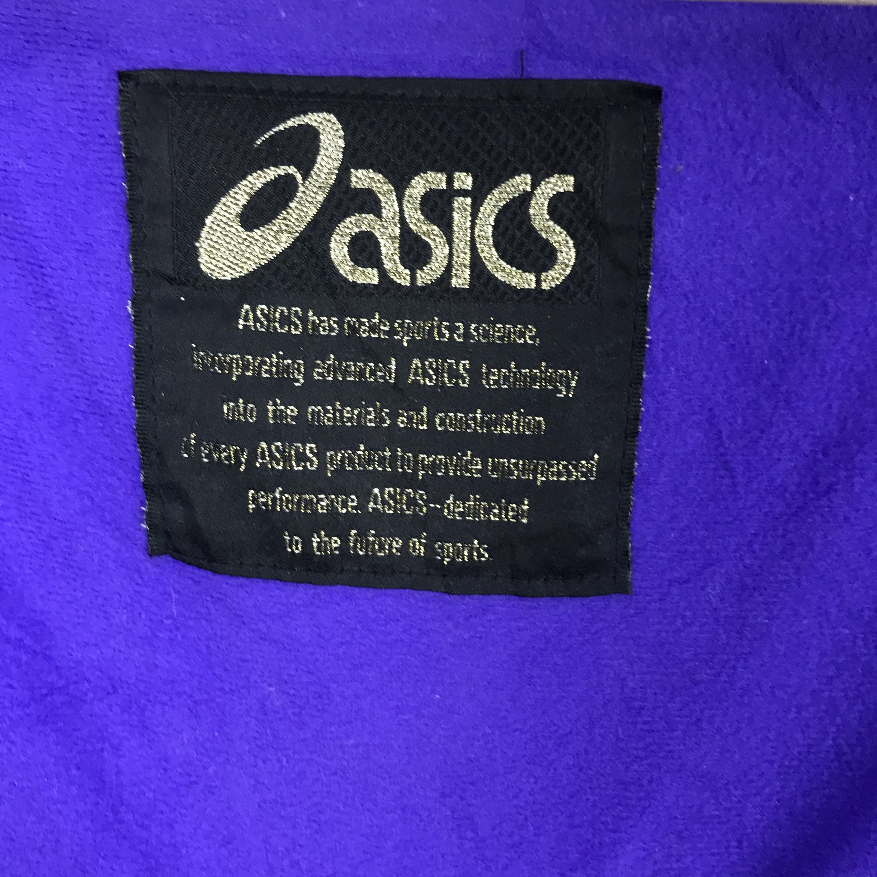 Asics × Vintage Vintage Asics Hoodie Jacket Windbreaker Bomber Jacket Size US XL / EU 56 / 4 - 8 Thumbnail