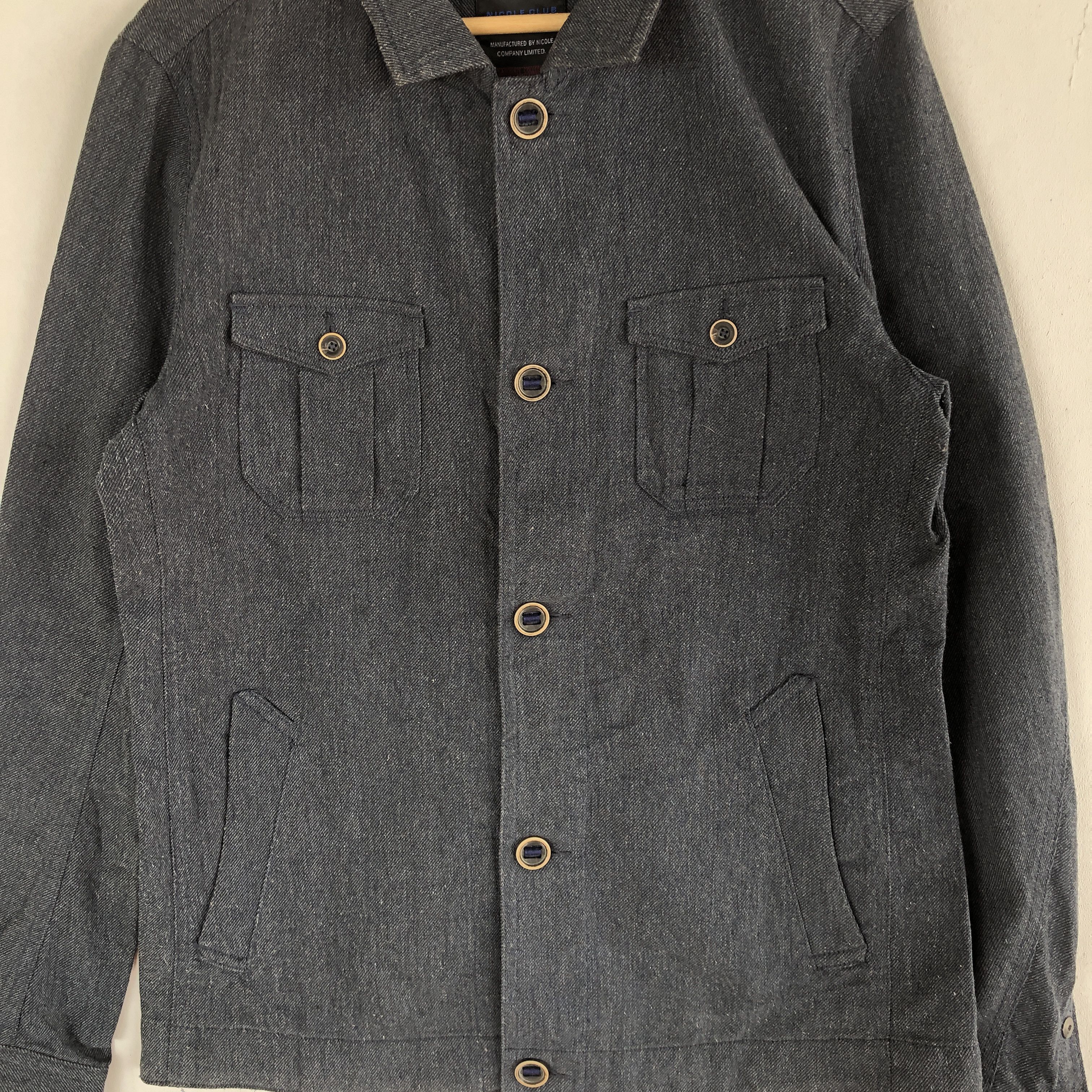 Japanese Brand × Matsuda × Vintage Vintage Nicole for Mens Wool Jackets Matsuda Casual Jacket Size US S / EU 44-46 / 1 - 4 Thumbnail