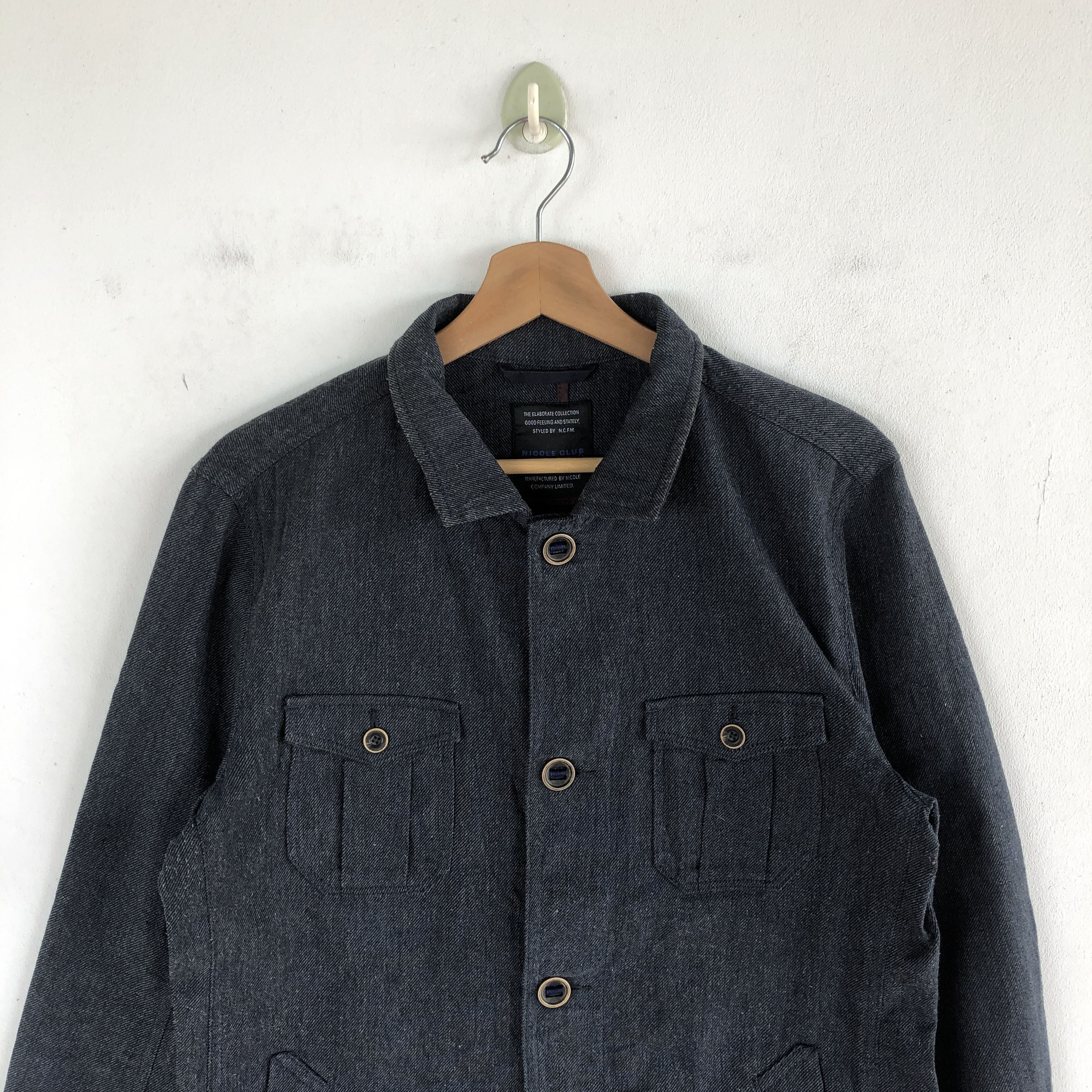 Japanese Brand × Matsuda × Vintage Vintage Nicole for Mens Wool Jackets Matsuda Casual Jacket Size US S / EU 44-46 / 1 - 3 Thumbnail