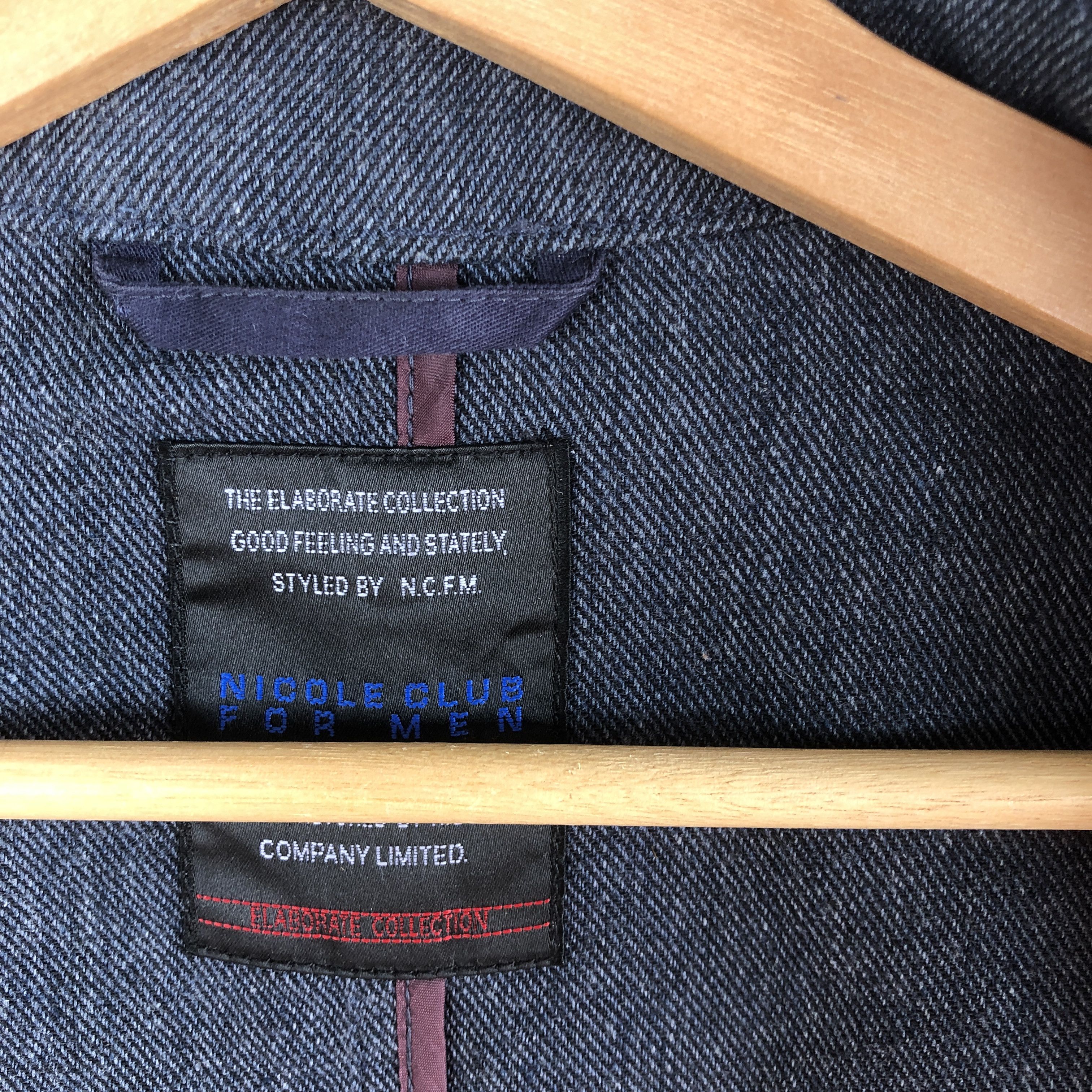 Japanese Brand × Matsuda × Vintage Vintage Nicole for Mens Wool Jackets Matsuda Casual Jacket Size US S / EU 44-46 / 1 - 7 Thumbnail