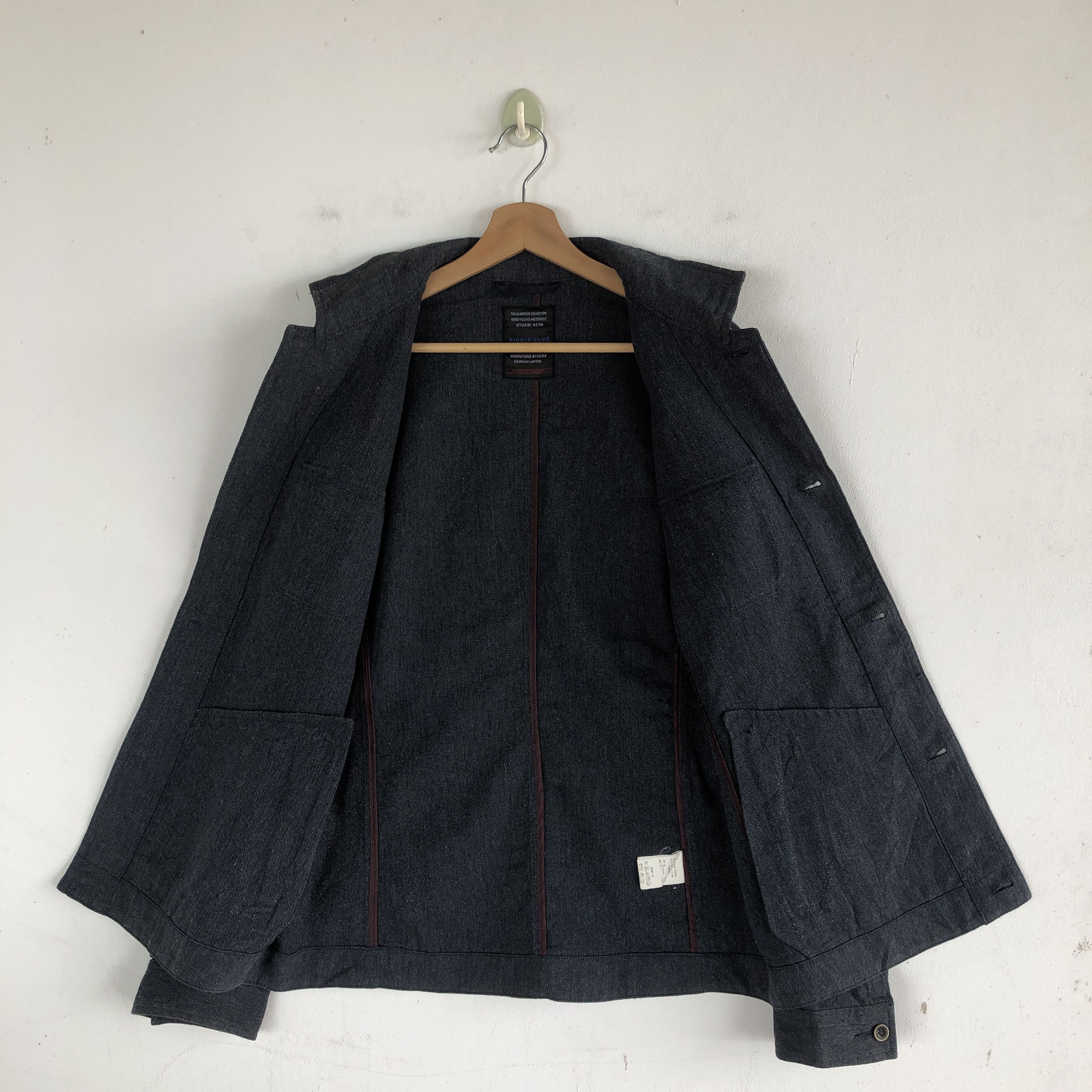 Japanese Brand × Matsuda × Vintage Vintage Nicole for Mens Wool Jackets Matsuda Casual Jacket Size US S / EU 44-46 / 1 - 6 Thumbnail