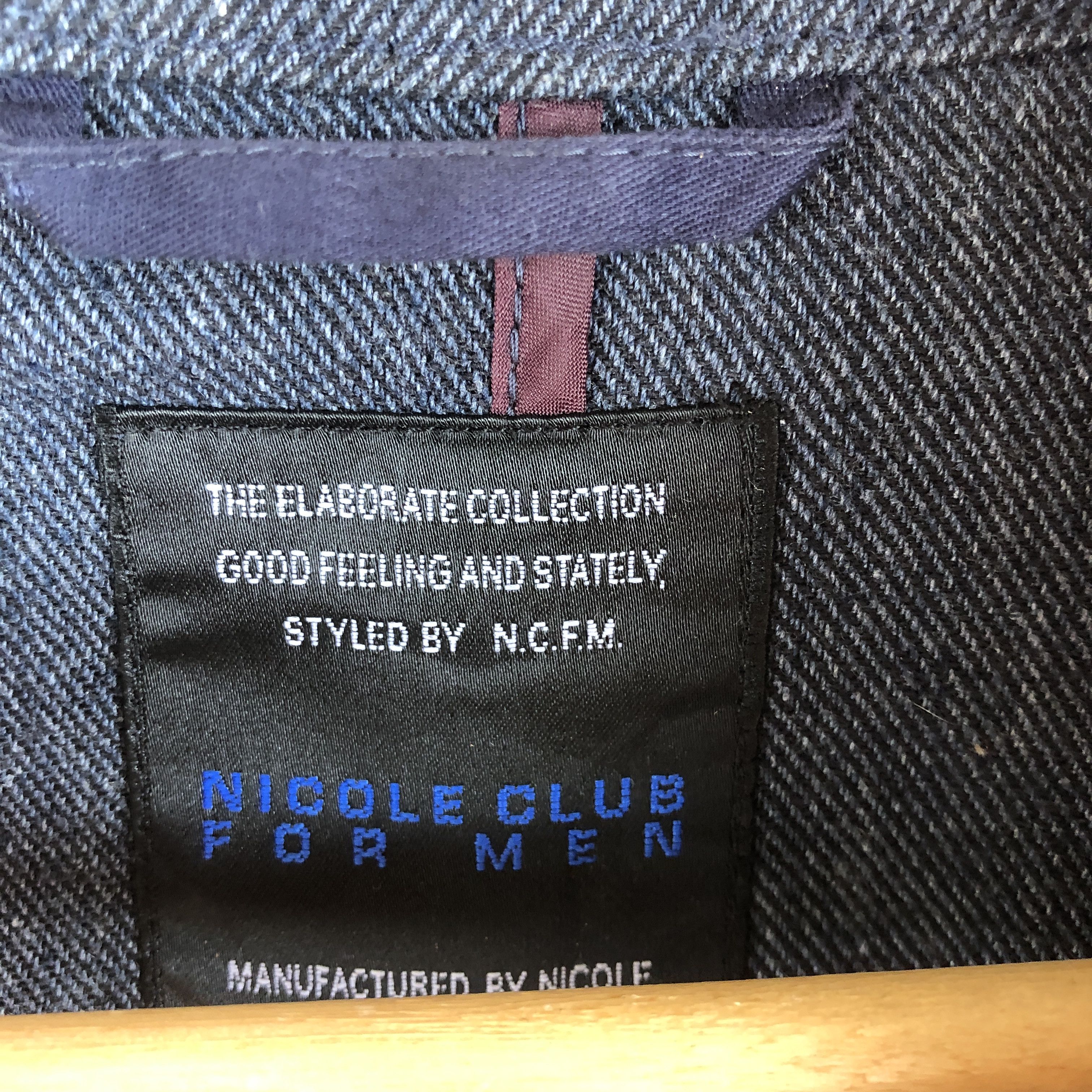 Japanese Brand × Matsuda × Vintage Vintage Nicole for Mens Wool Jackets Matsuda Casual Jacket Size US S / EU 44-46 / 1 - 8 Thumbnail