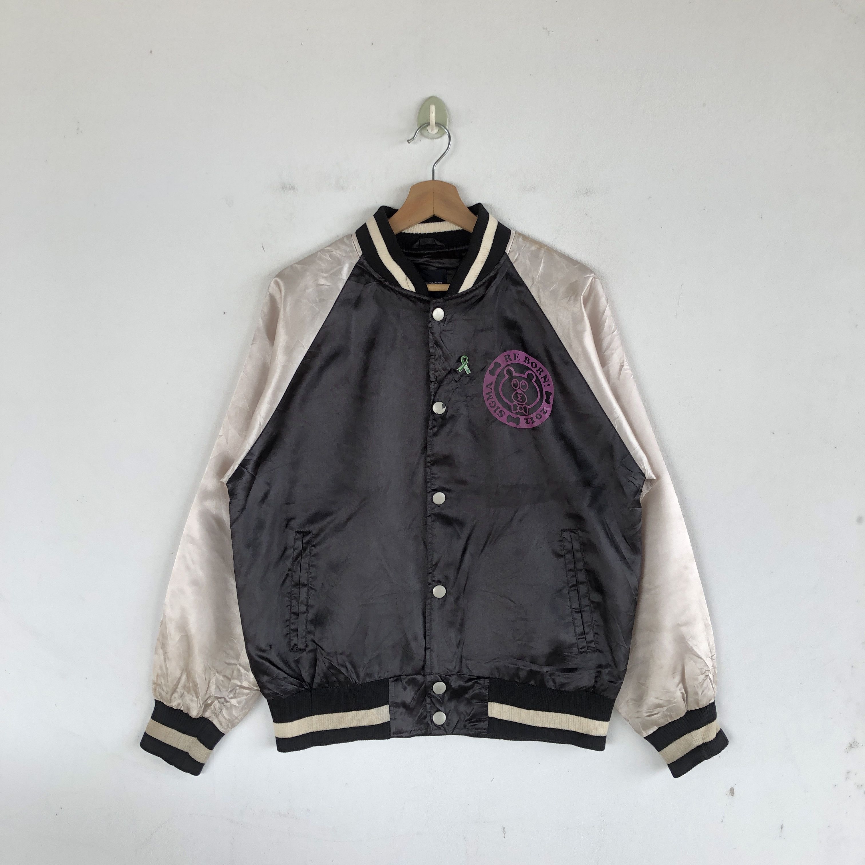 Japanese Brand Vintage Florida Wind Baseball Jackets Japanese Jacket Size US M / EU 48-50 / 2 - 2 Thumbnail