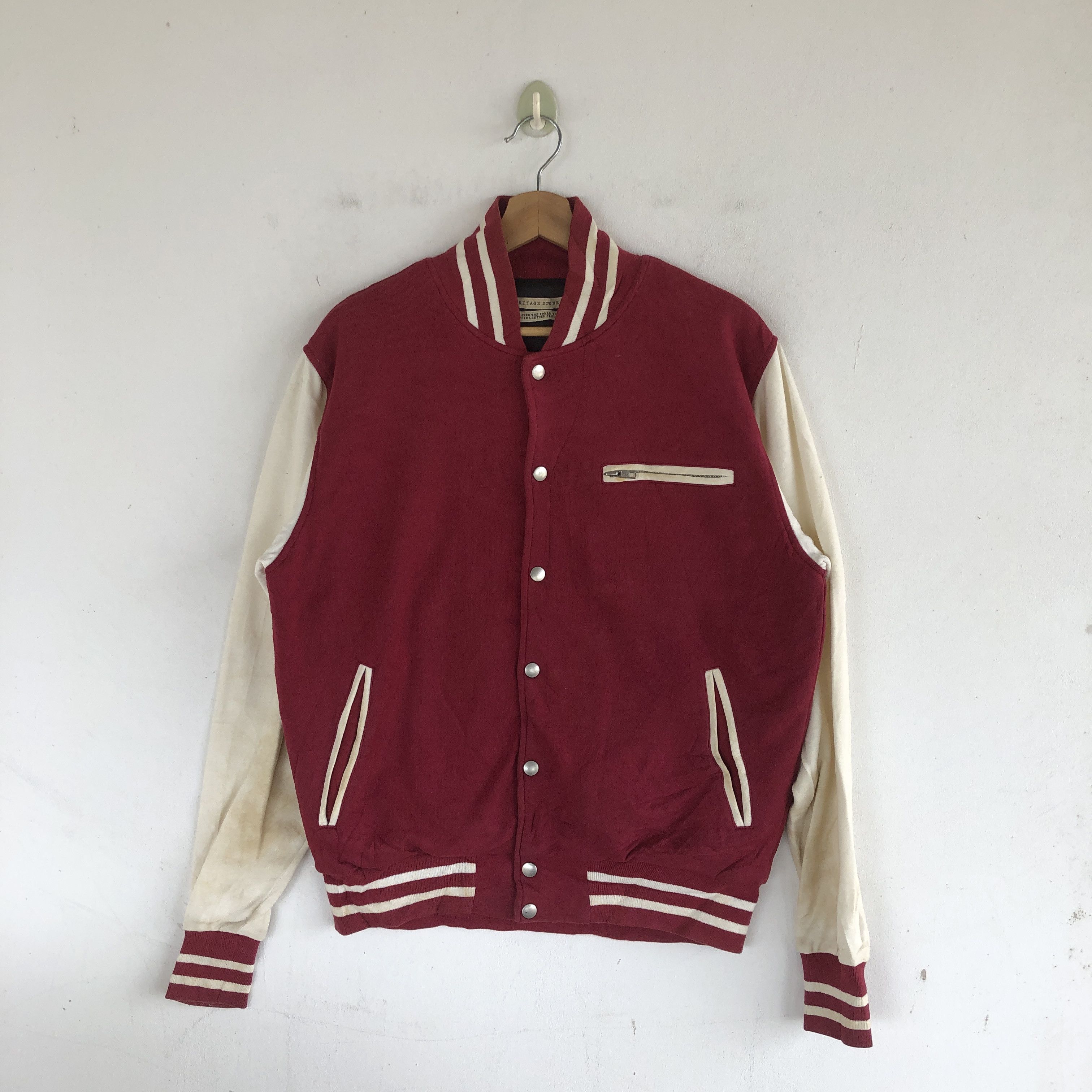 Japanese Brand × Vintage Vintage Japanese Varsity Jackets Japanese Wool Jacket Size US M / EU 48-50 / 2 - 1 Thumbnail