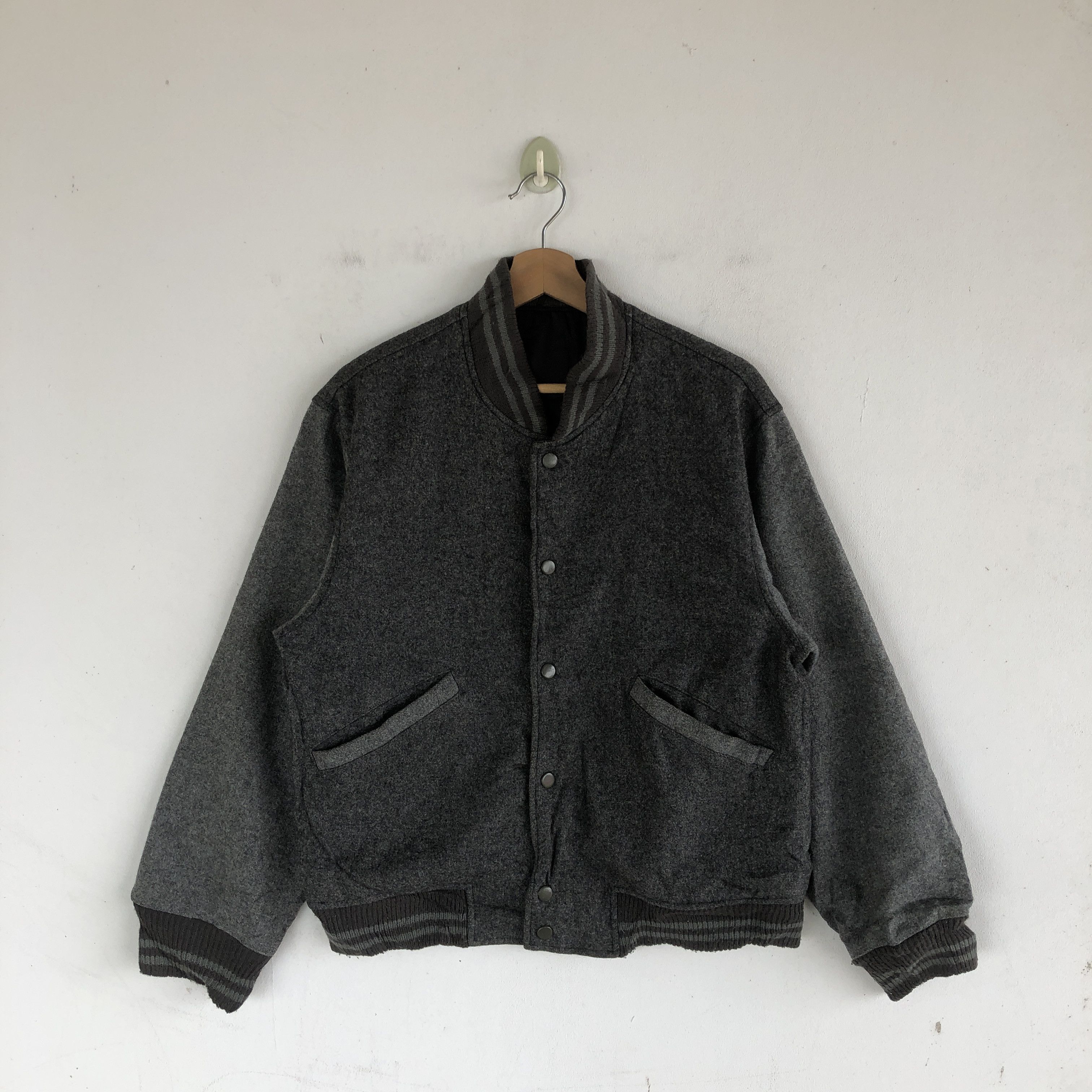 Vintage Vintage Japanese Varsity Jackets Japanese Wool Jacket | Grailed