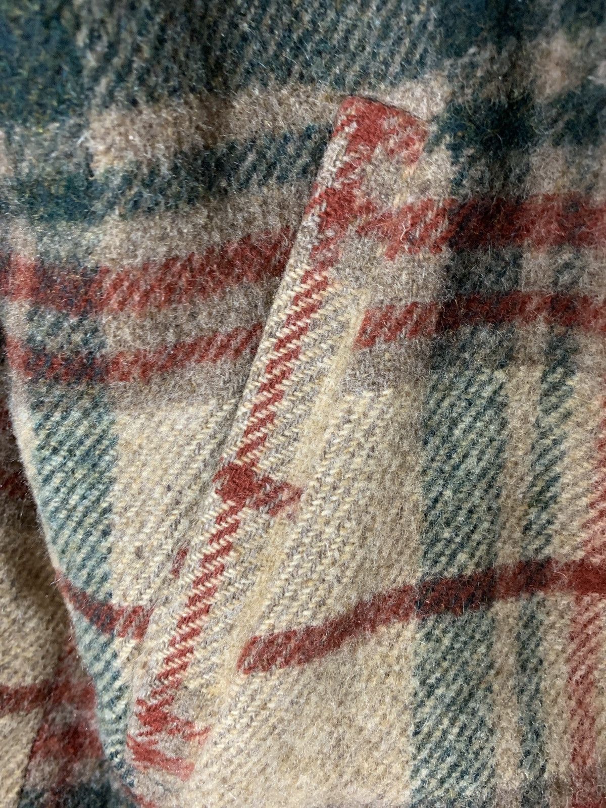 Rare Vintage 60’s Woolrich Fur Lined Wool Jacket