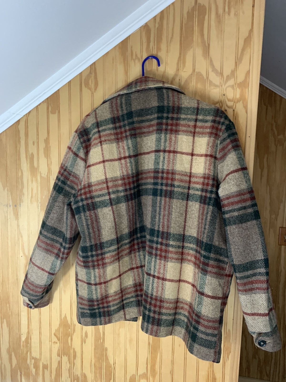 Rare Vintage 60’s Woolrich Fur Lined Wool Jacket