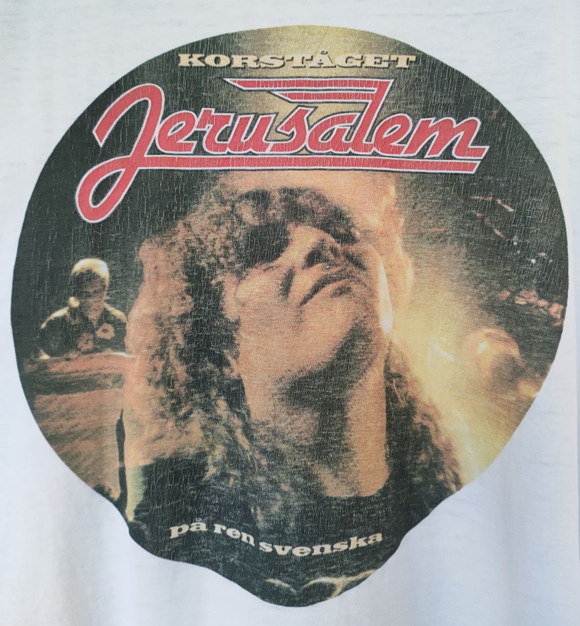 Vintage ©️1997 THRASHED Vtg Jerusalem Band T Size US XXL / EU 58 / 5 - 7 Thumbnail