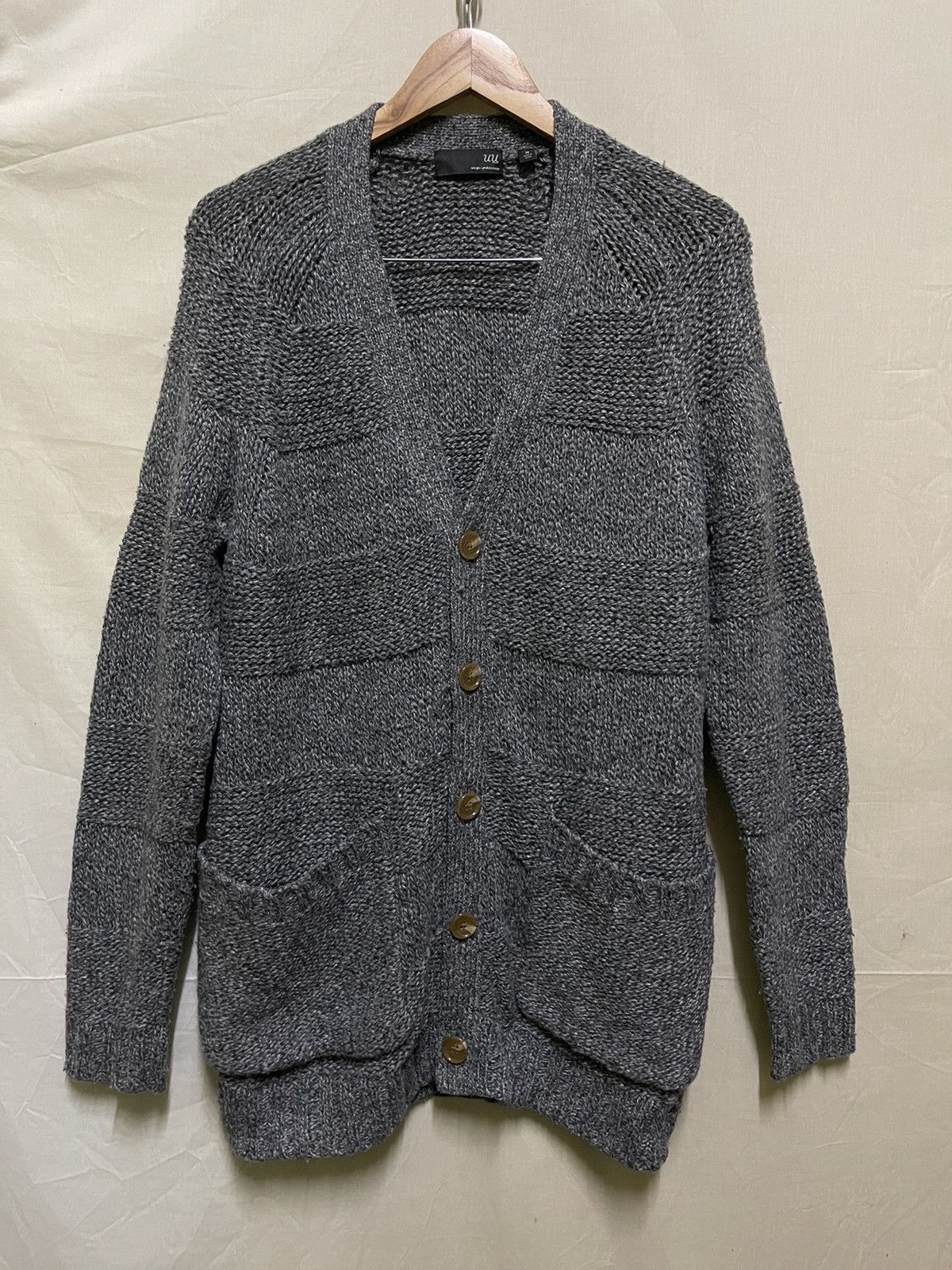 Jun Takahashi Cardigan Wool Knitwear Size US M / EU 48-50 / 2 - 1 Thumbnail