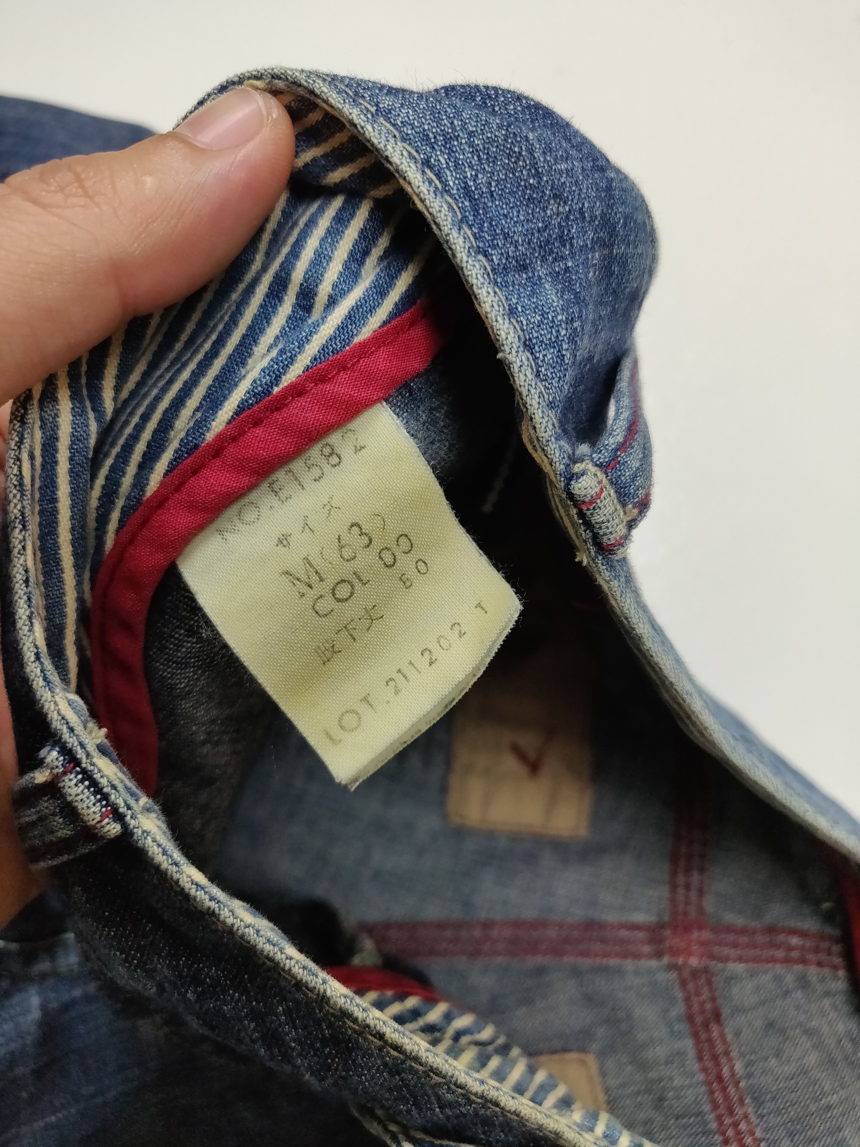 Japanese Brand 1984 Et Boite Casual Jeans Denim Pant Trousers Size US 31 - 7 Thumbnail