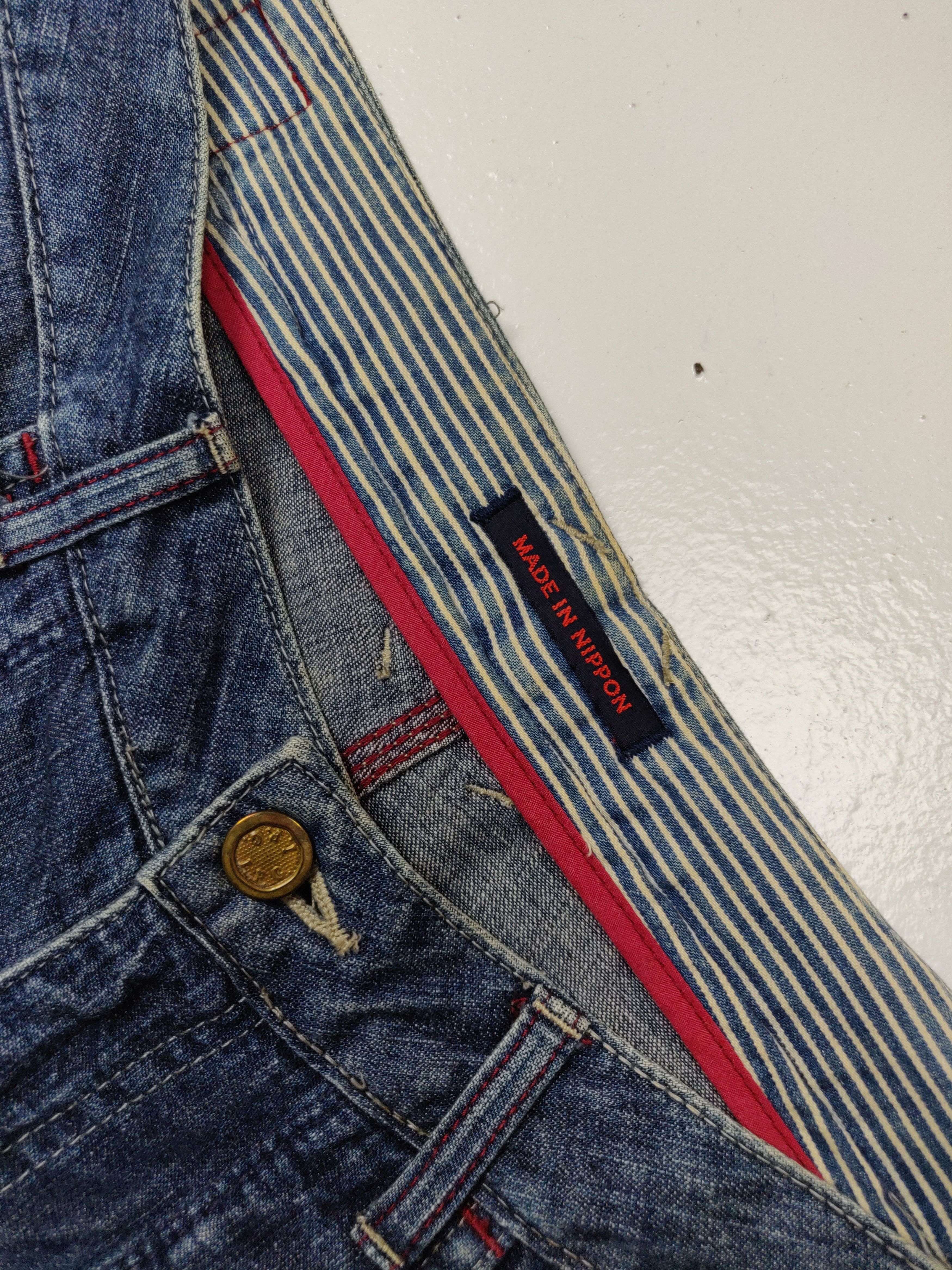 Japanese Brand 1984 Et Boite Casual Jeans Denim Pant Trousers Size US 31 - 6 Thumbnail