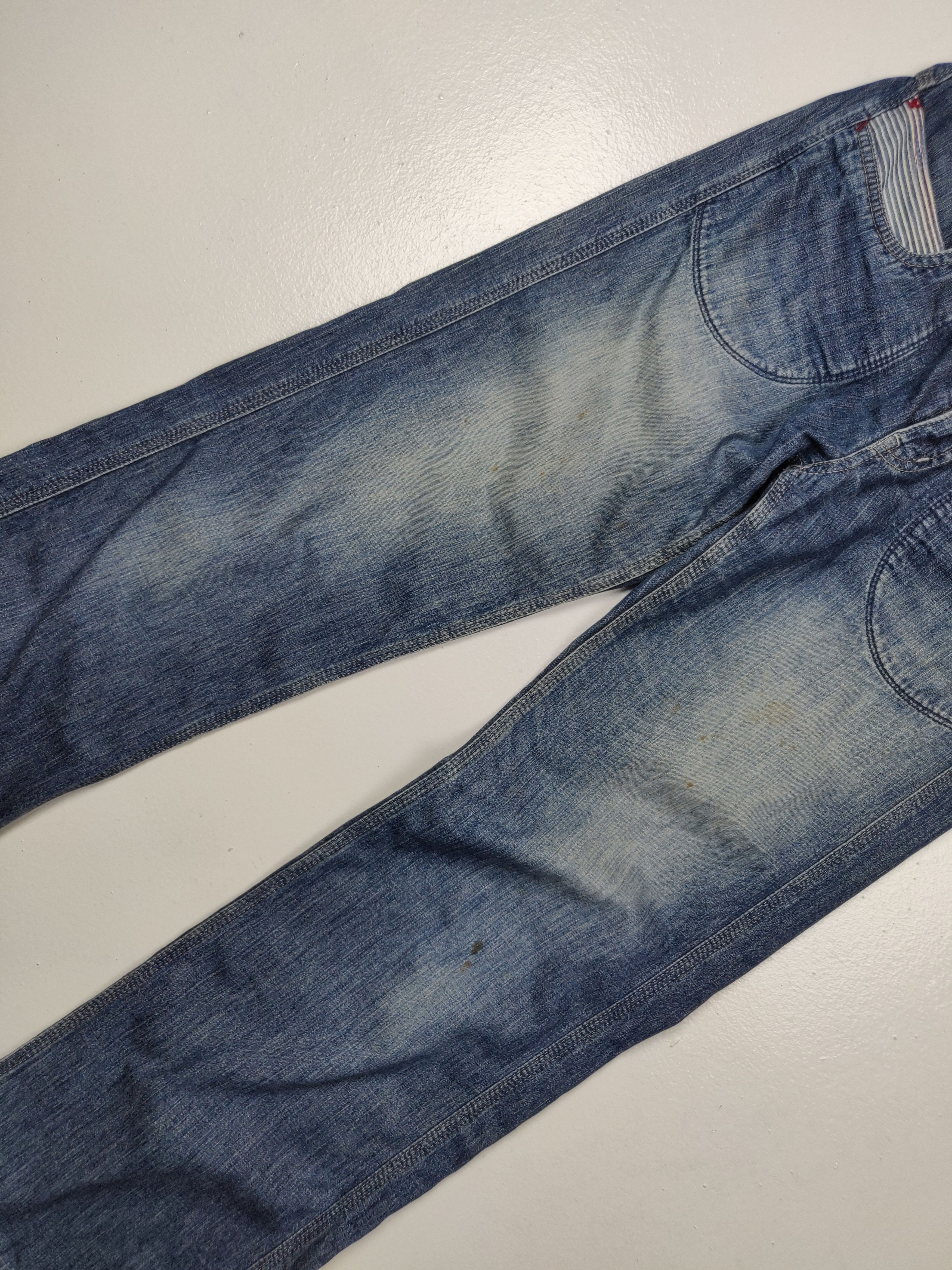 Japanese Brand 1984 Et Boite Casual Jeans Denim Pant Trousers Size US 31 - 4 Thumbnail