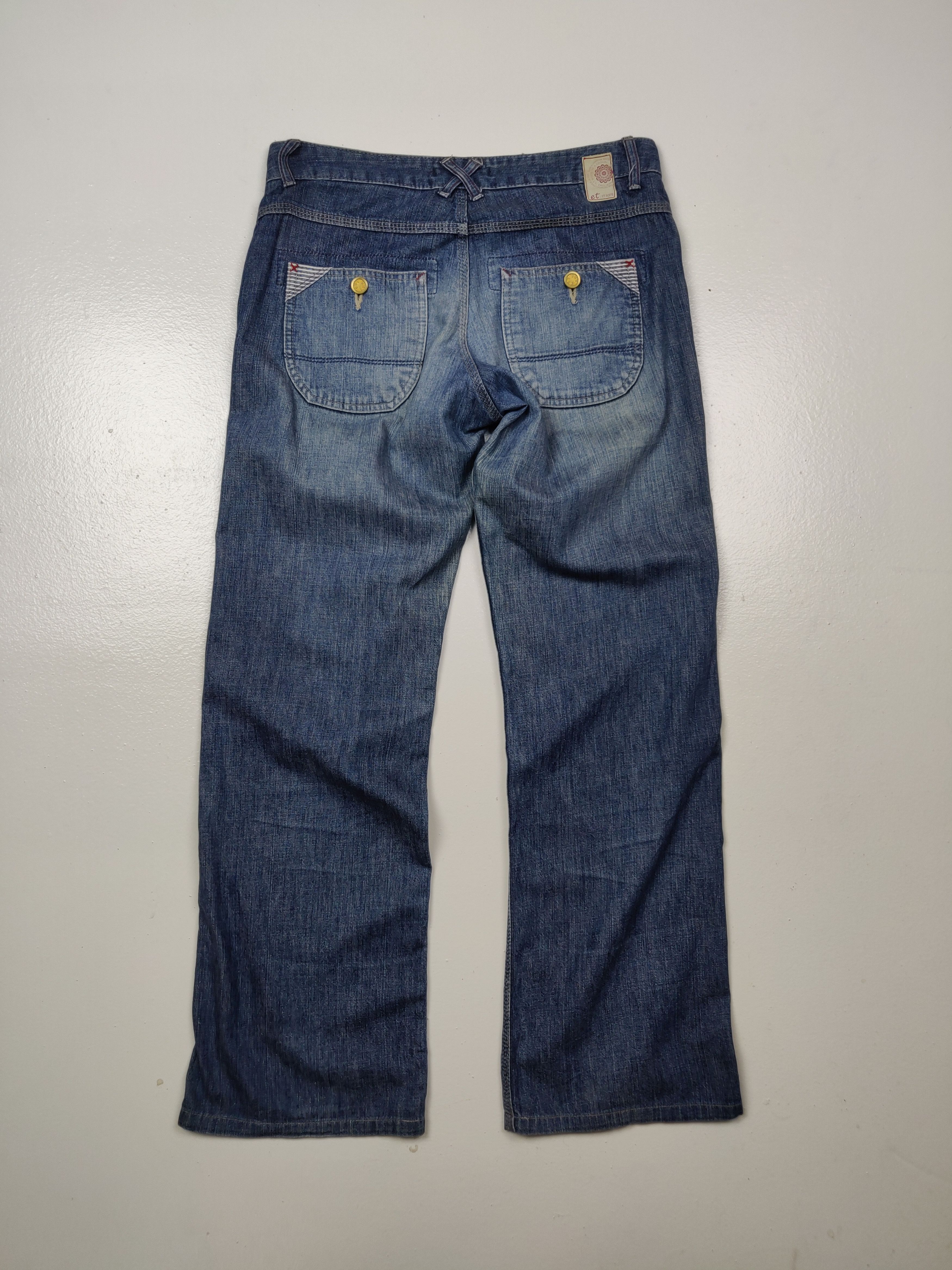 Japanese Brand 1984 Et Boite Casual Jeans Denim Pant Trousers Size US 31 - 9 Thumbnail