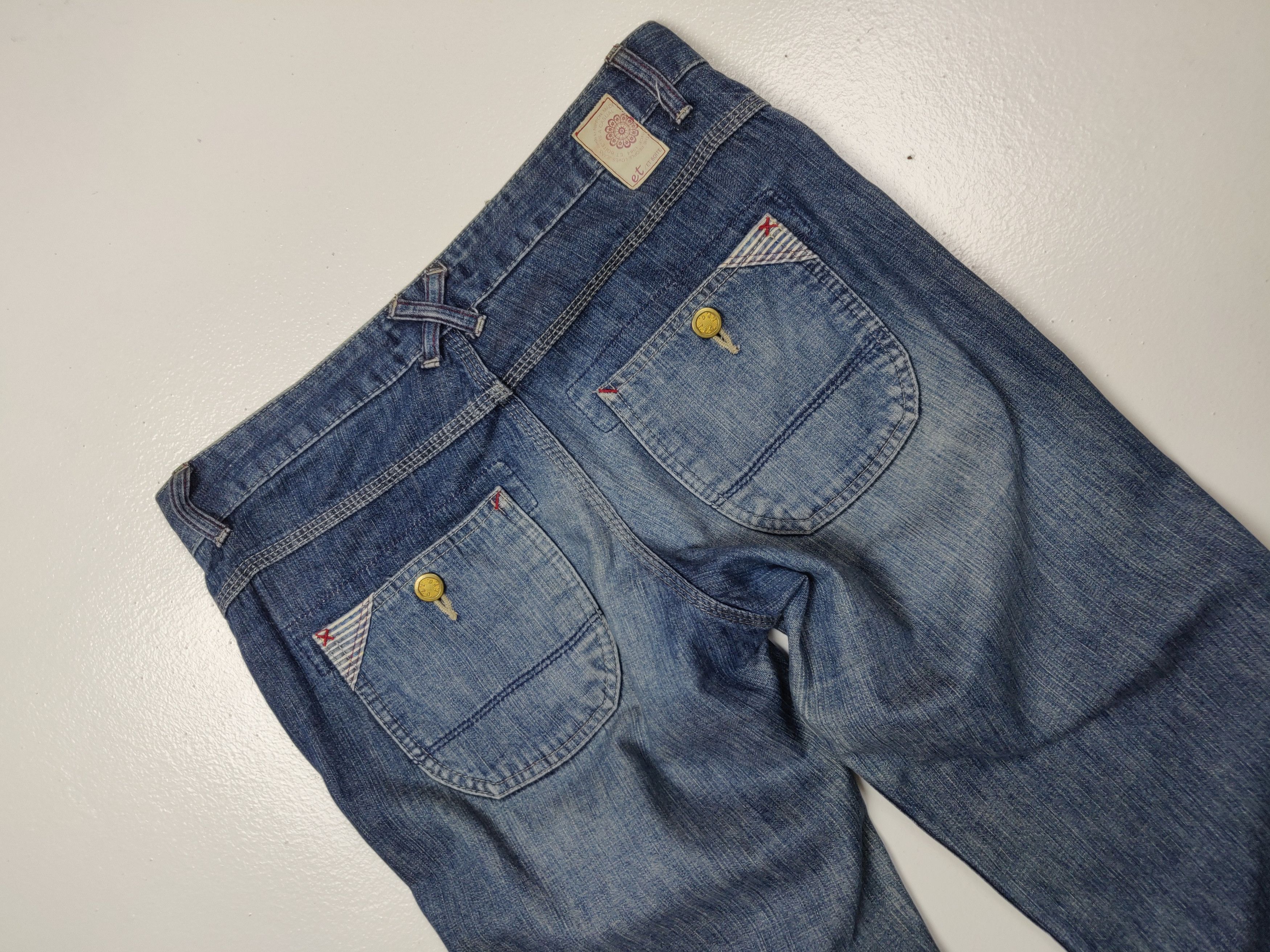 Japanese Brand 1984 Et Boite Casual Jeans Denim Pant Trousers Size US 31 - 10 Thumbnail