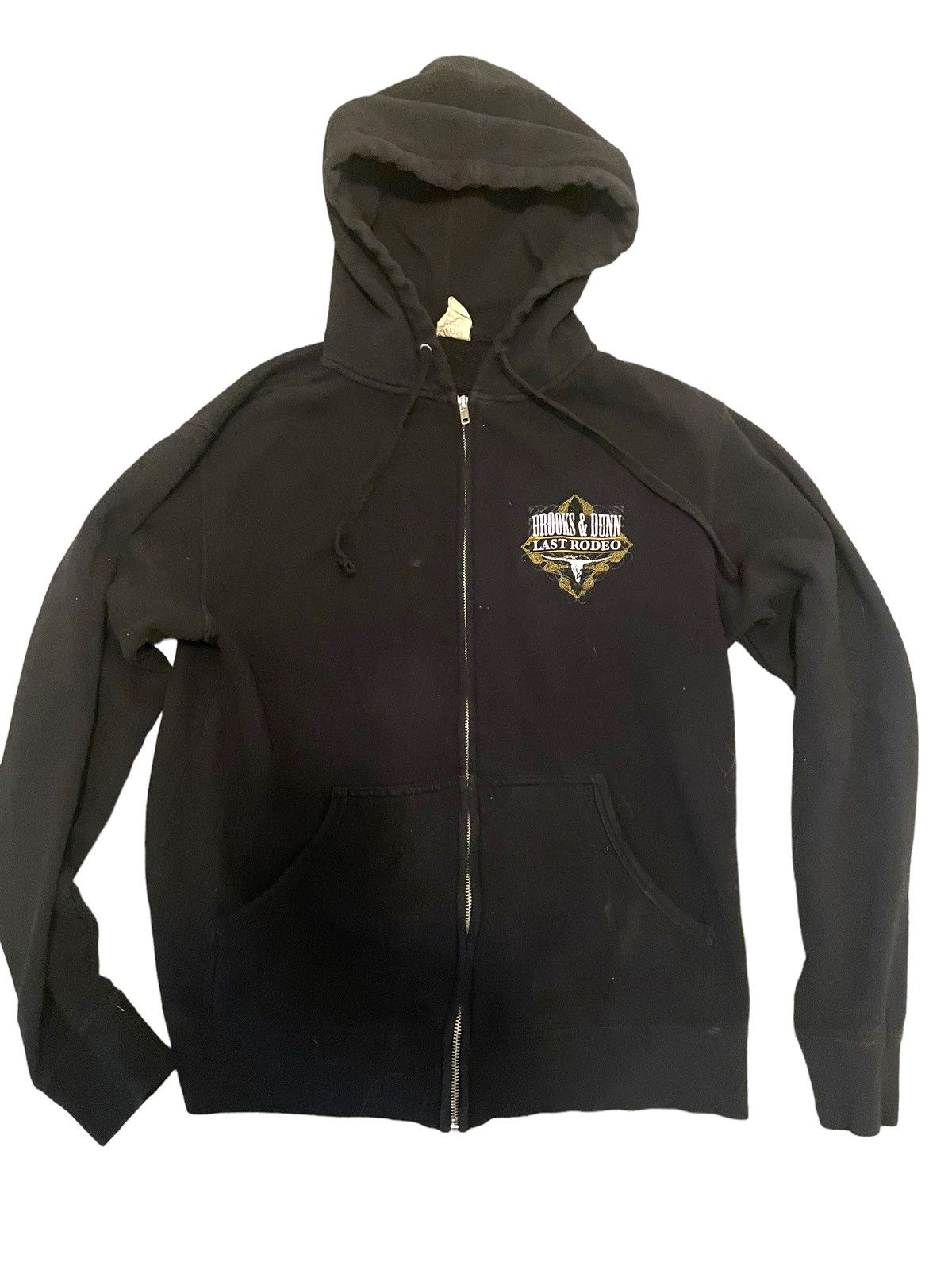 Band Tees Brooks And Dunn Last Rodeo Full Zip Hoodie Size US M / EU 48-50 / 2 - 6 Thumbnail