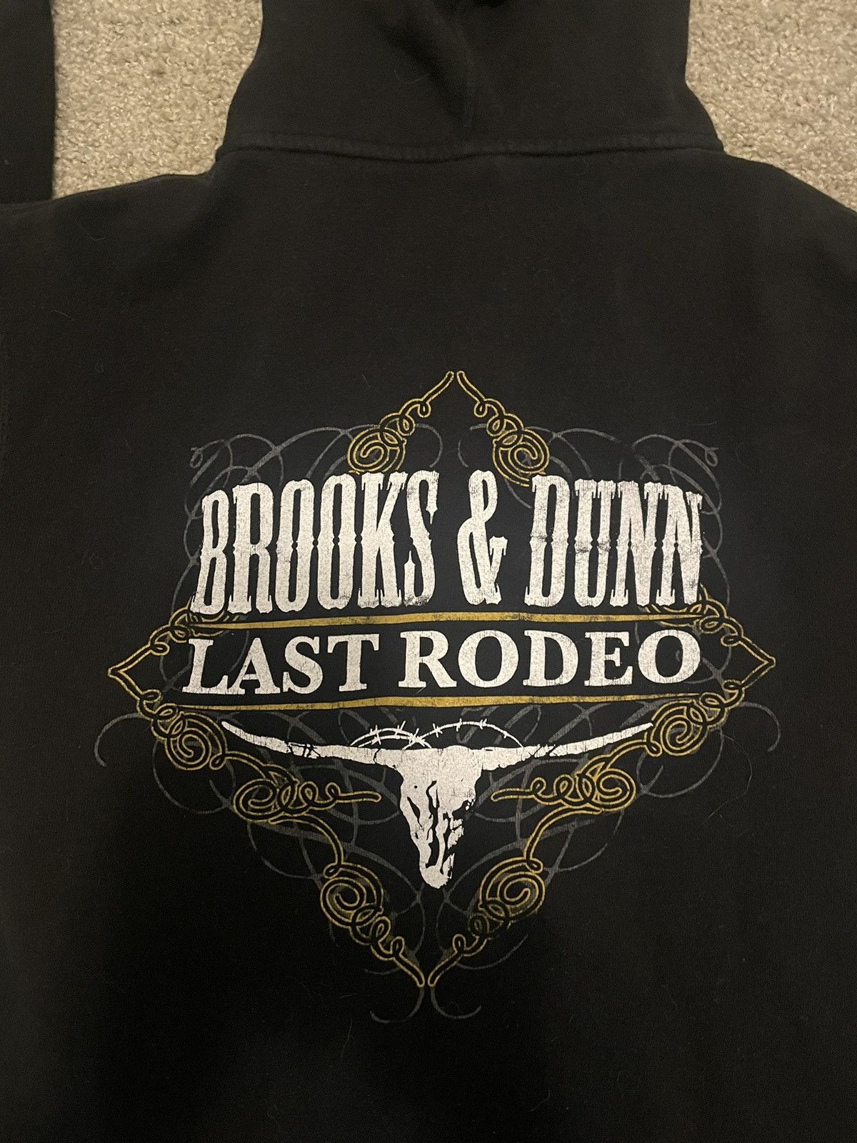 Band Tees Brooks And Dunn Last Rodeo Full Zip Hoodie Size US M / EU 48-50 / 2 - 3 Thumbnail