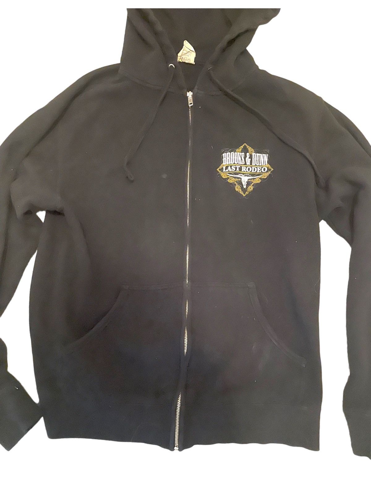 Band Tees Brooks And Dunn Last Rodeo Full Zip Hoodie Size US M / EU 48-50 / 2 - 7 Thumbnail
