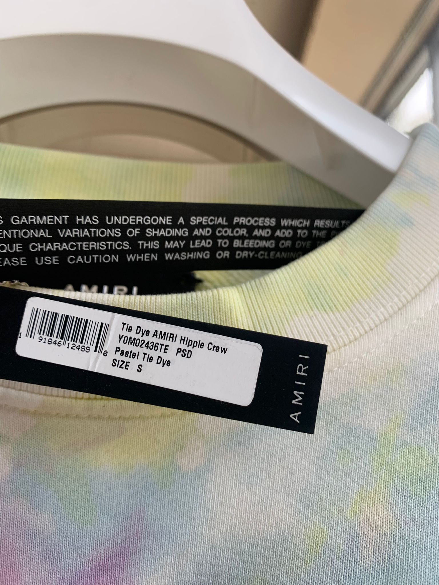 Amiri Tie Dye Hippie Crewneck in Tie Dye Size US S / EU 44-46 / 1 - 9 Thumbnail