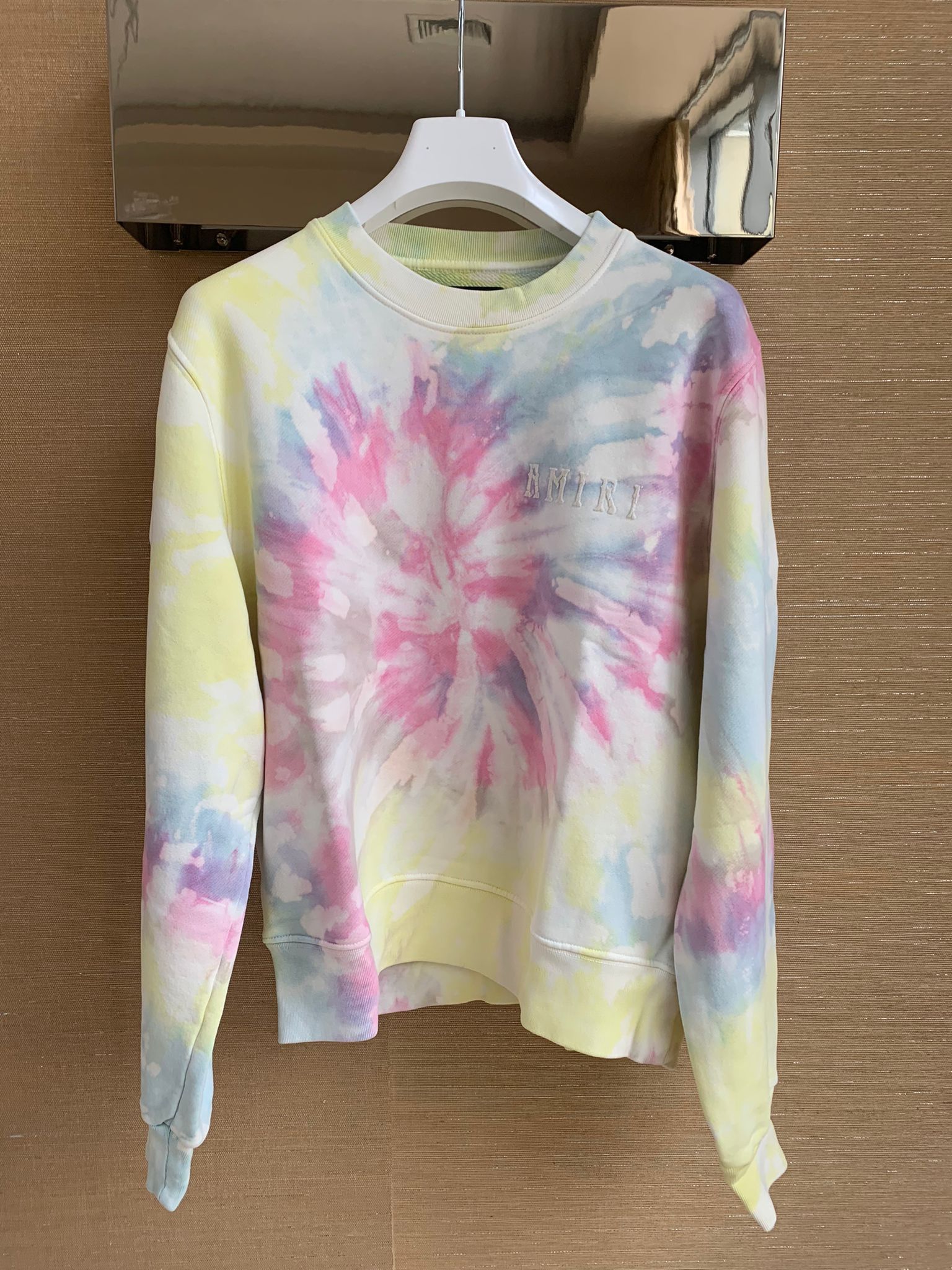 Amiri Tie Dye Hippie Crewneck in Tie Dye Size US S / EU 44-46 / 1 - 3 Thumbnail
