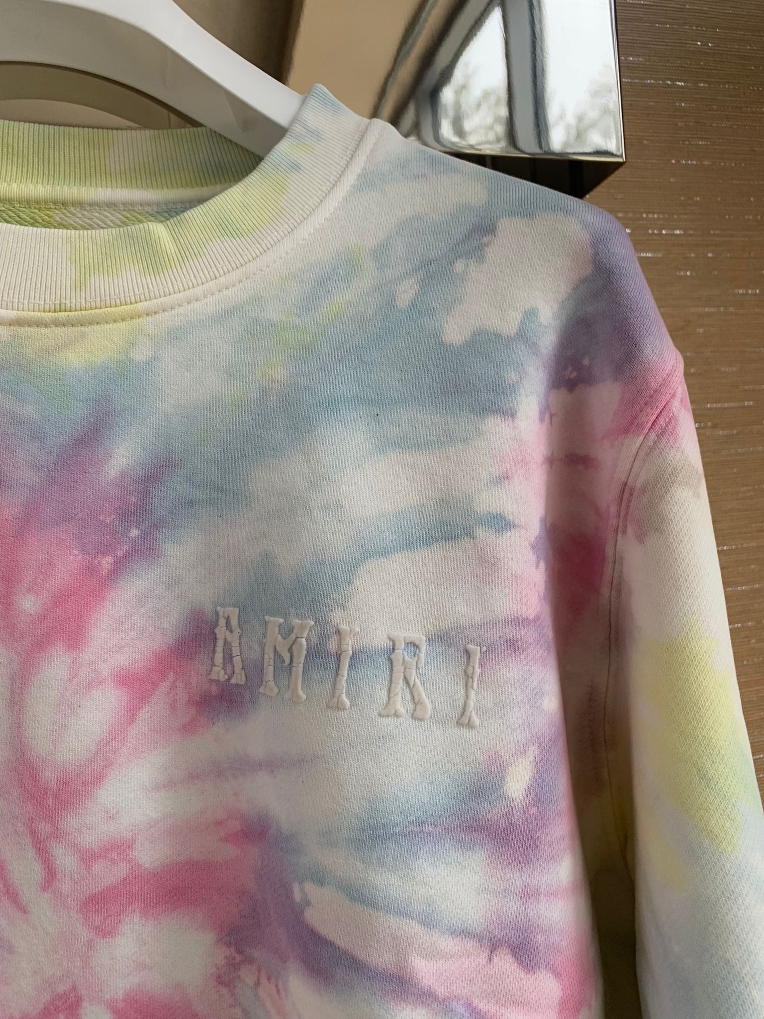 Amiri Tie Dye Hippie Crewneck in Tie Dye Size US S / EU 44-46 / 1 - 5 Thumbnail