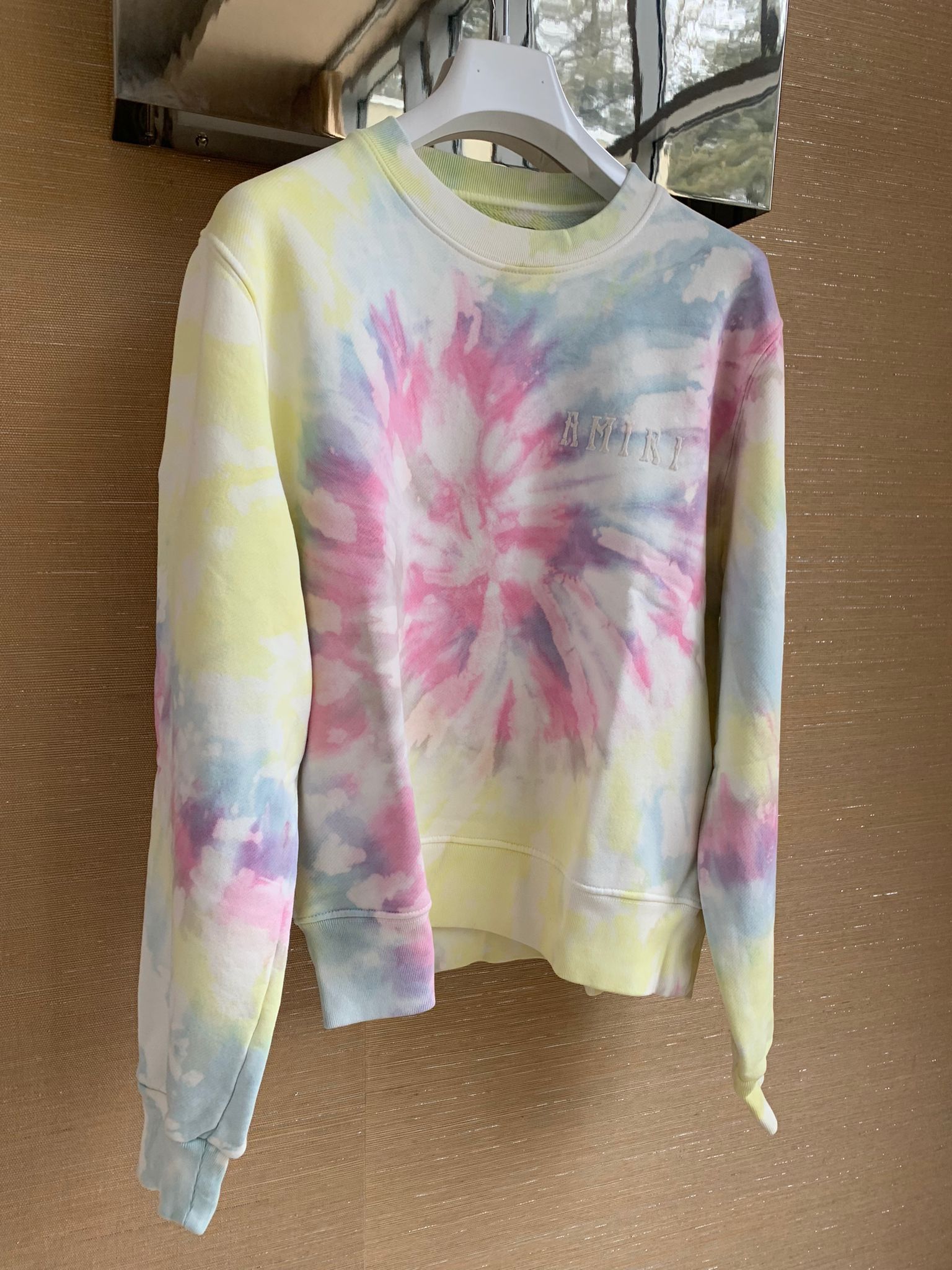 Amiri Tie Dye Hippie Crewneck in Tie Dye Size US S / EU 44-46 / 1 - 6 Thumbnail