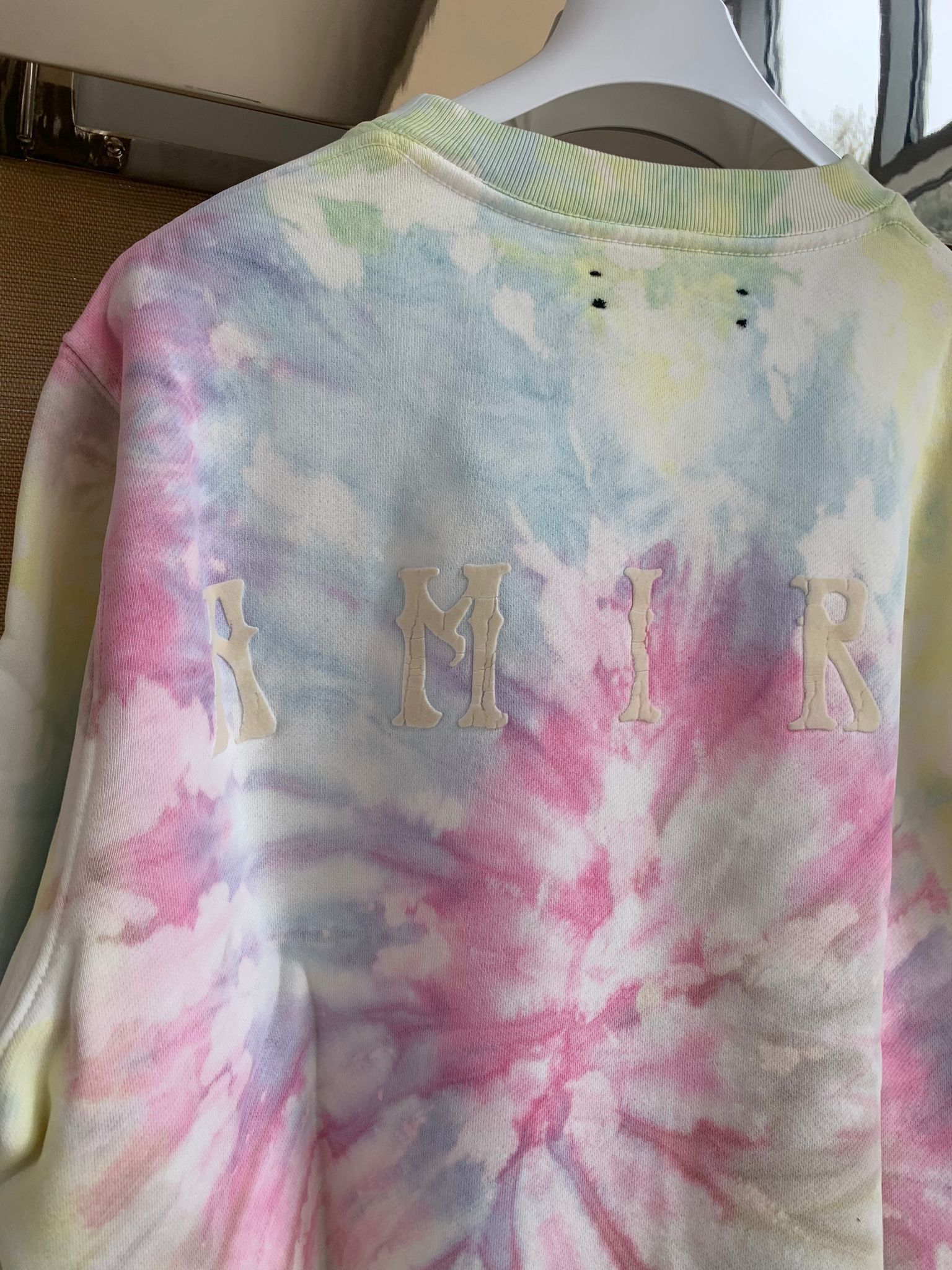 Amiri Tie Dye Hippie Crewneck in Tie Dye Size US S / EU 44-46 / 1 - 14 Thumbnail