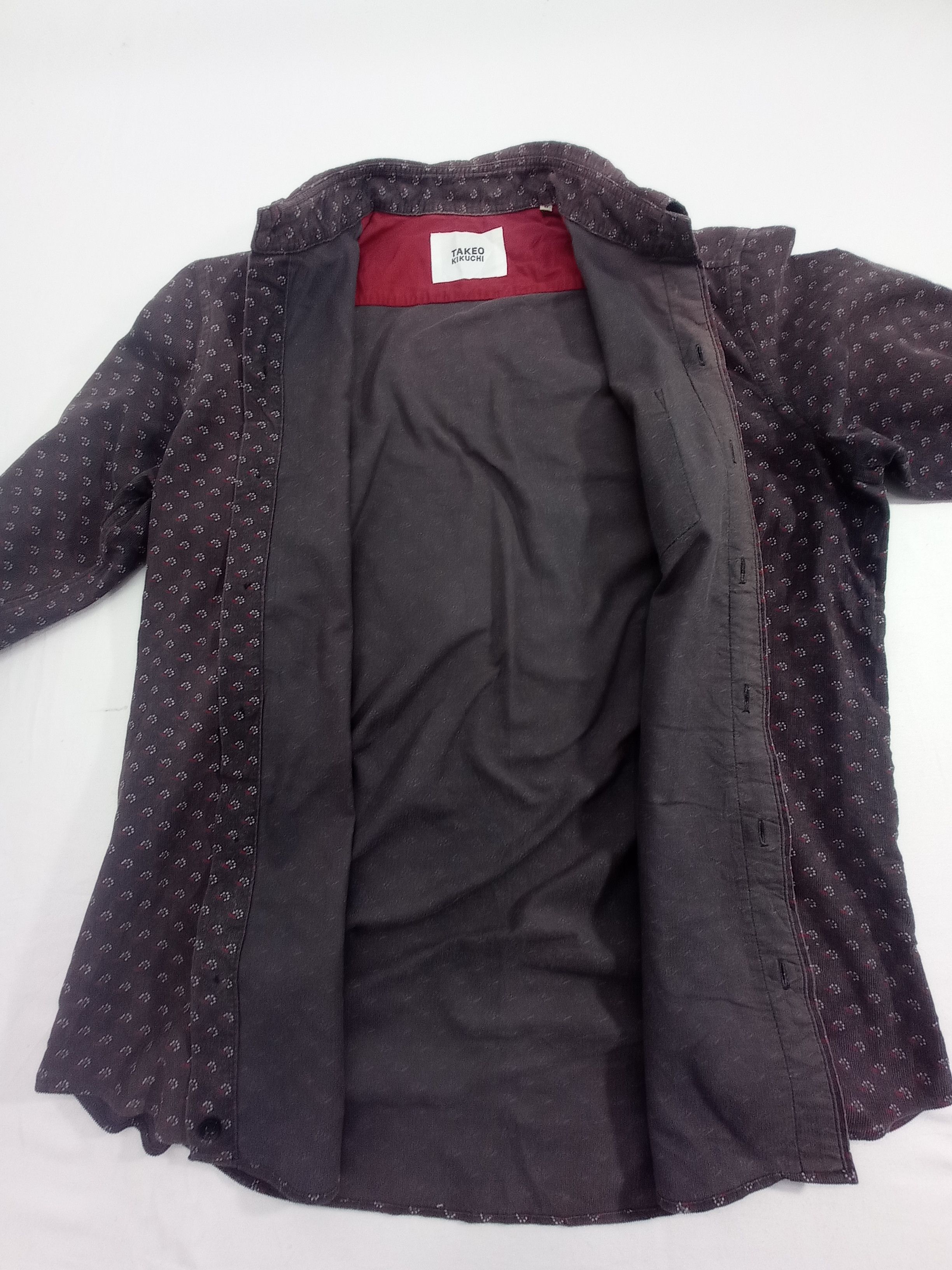 Designer × Takeo Kikuchi 🔥Takeo Kikuchi Button Up Long Sleeve Shirt Size US M / EU 48-50 / 2 - 6 Thumbnail