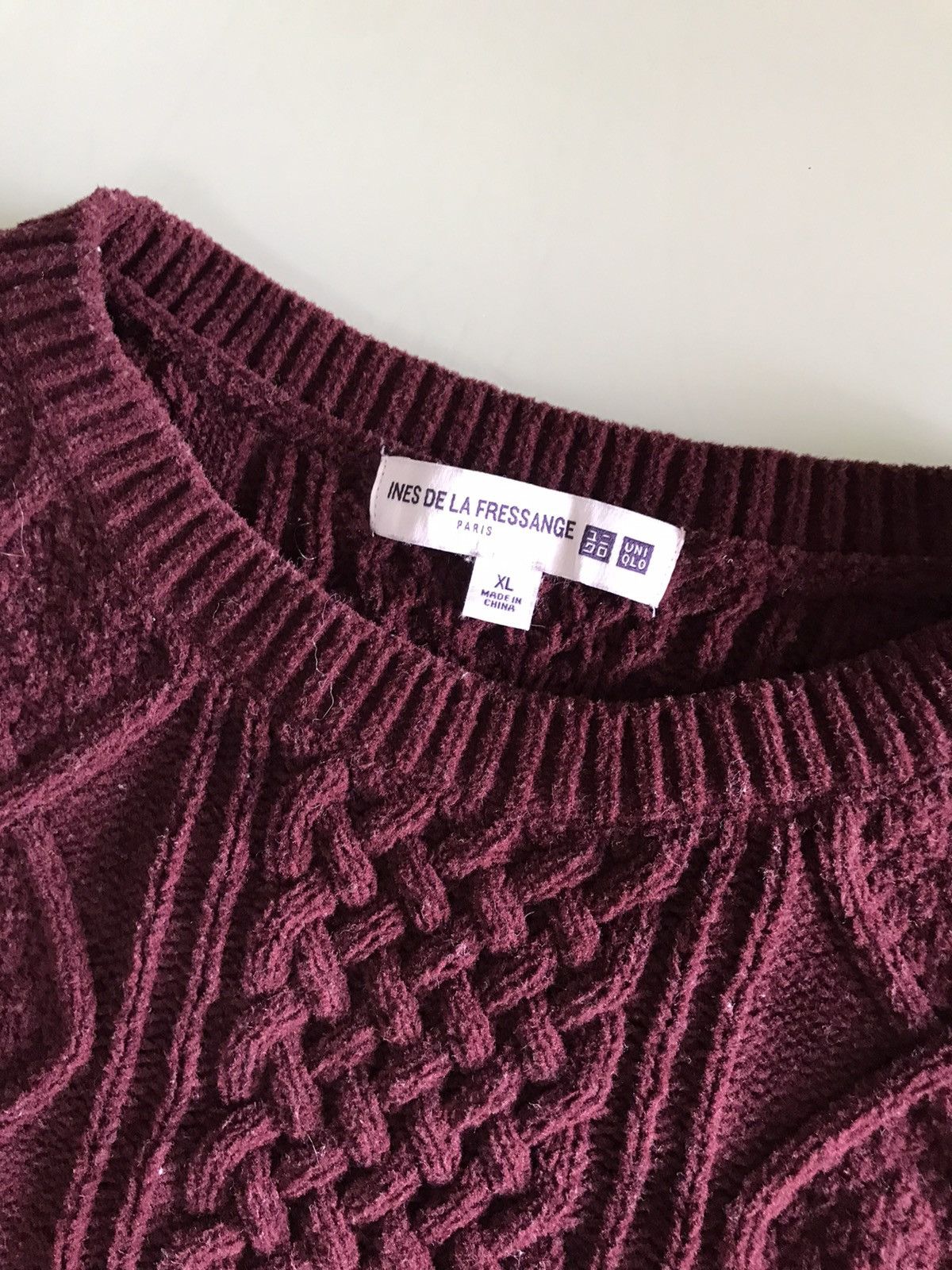 Japanese Brand Nice❗️Ines De La Fressange Paris x Uniqlo Knitwear Women Size XL / US 12-14 / IT 48-50 - 8 Thumbnail