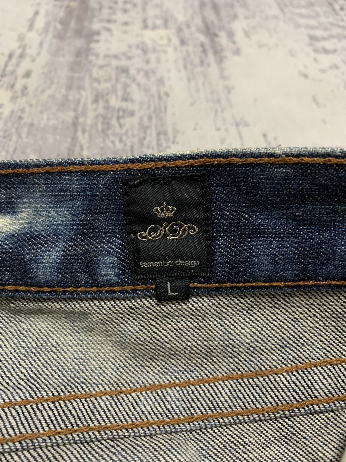 If Six Was Nine Semantic Design Seditionaries Acid Wash Jeans 34x33 Size US 34 / EU 50 - 11 Thumbnail