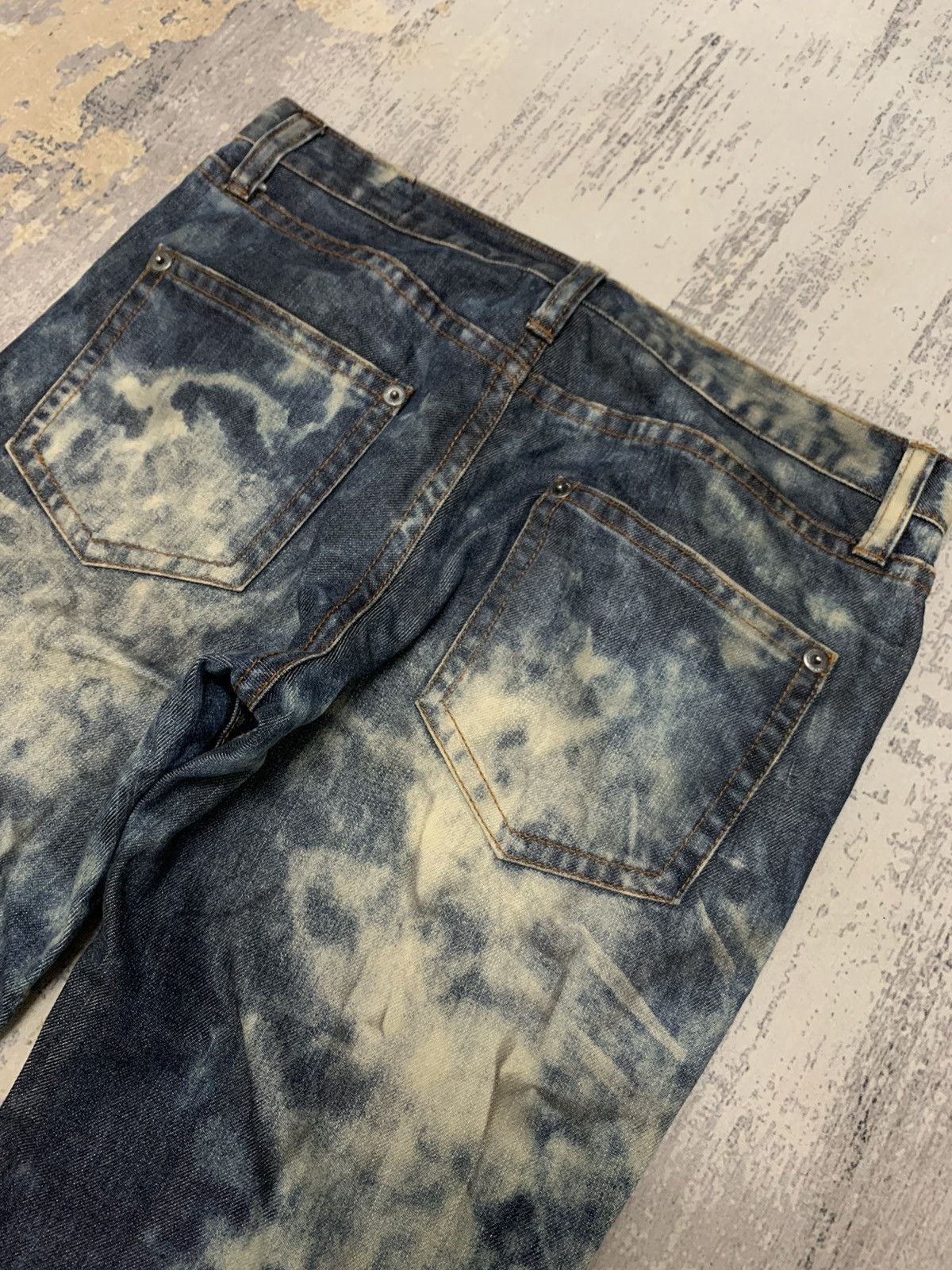 If Six Was Nine Semantic Design Seditionaries Acid Wash Jeans 34x33 Size US 34 / EU 50 - 10 Thumbnail